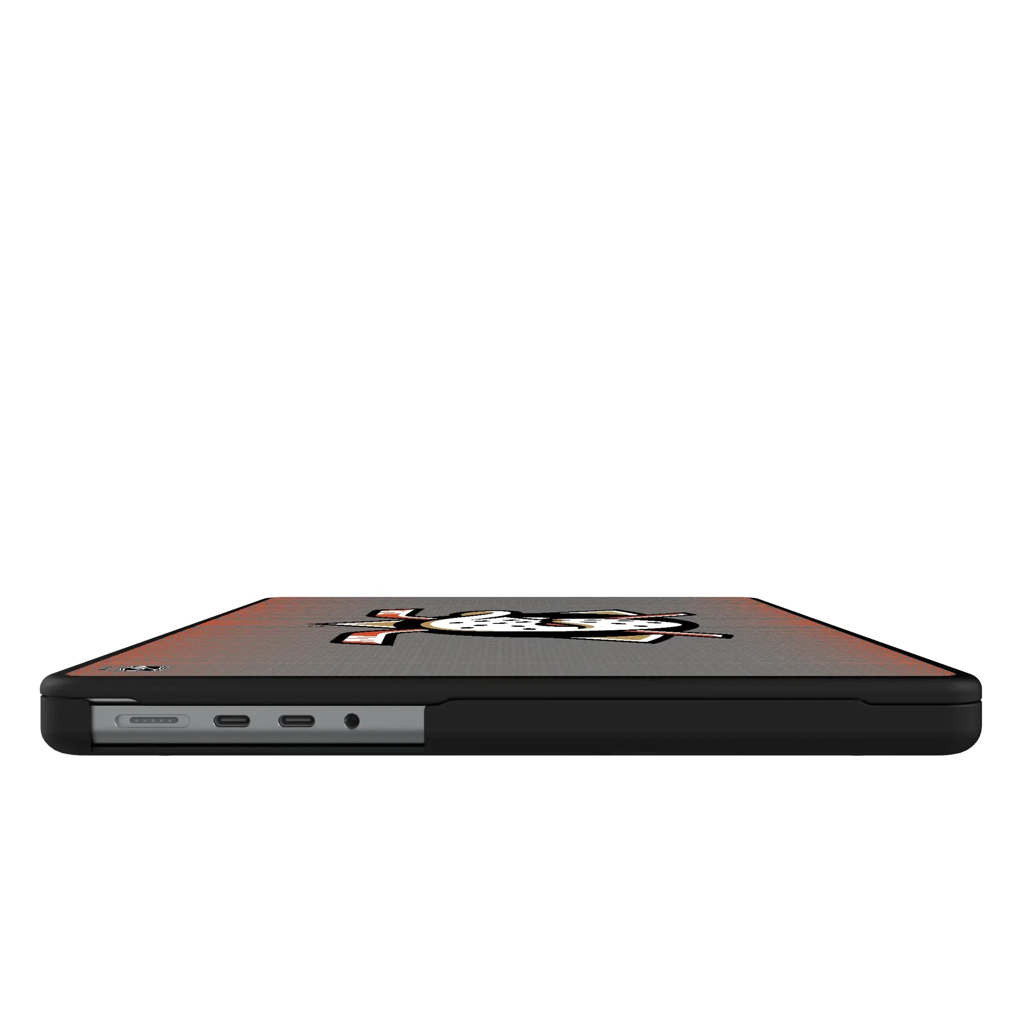 Anaheim Ducks Linen Laptop Case for Apple MacBook