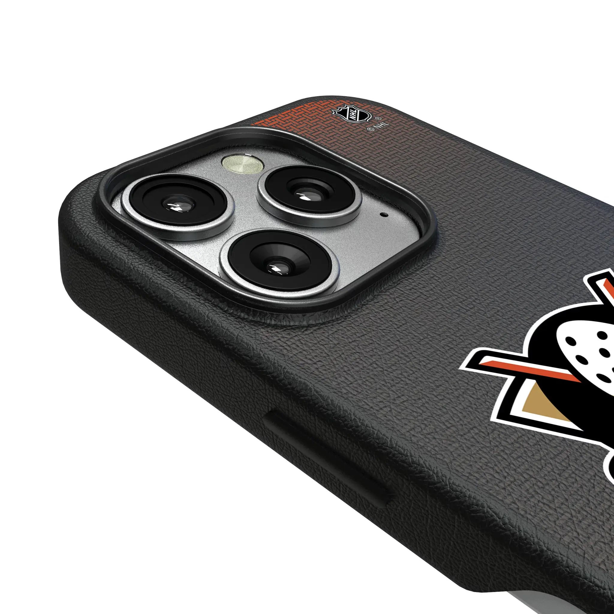 Anaheim Ducks Linen MagSafe Compatible Phone Case for Apple iPhone