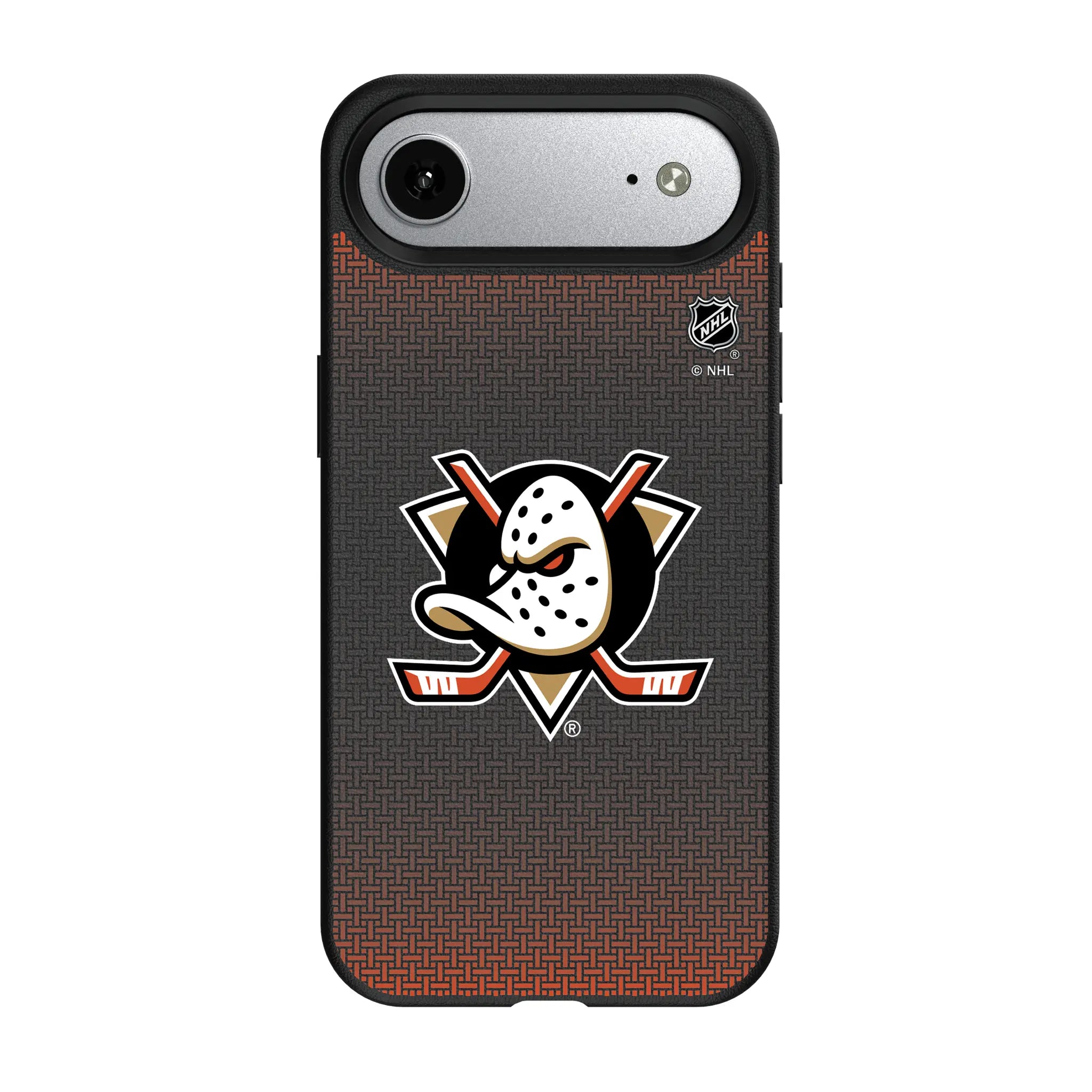 Anaheim Ducks Linen MagSafe Compatible Phone Case for Apple iPhone