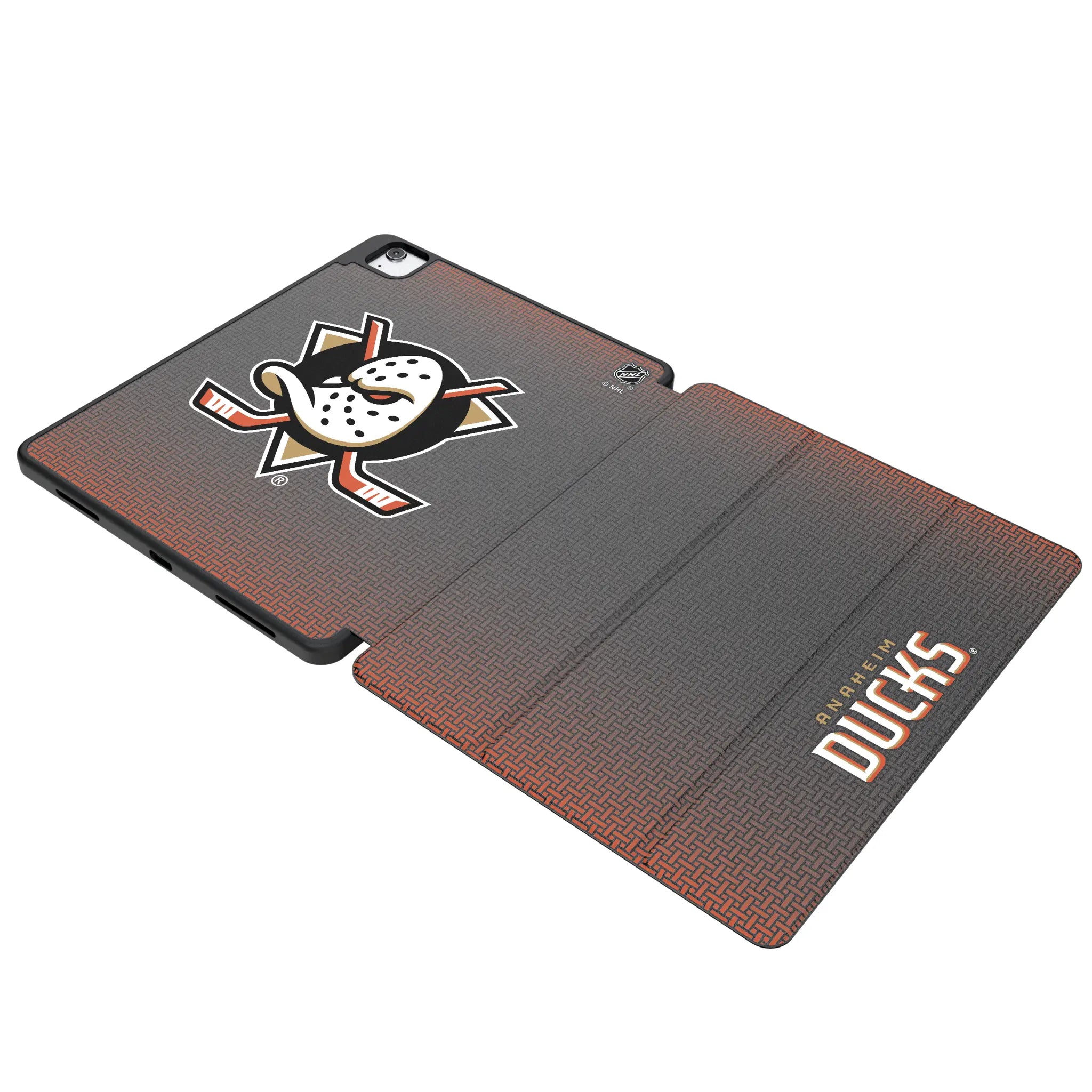 Anaheim Ducks Linen Tablet Case for Apple iPad