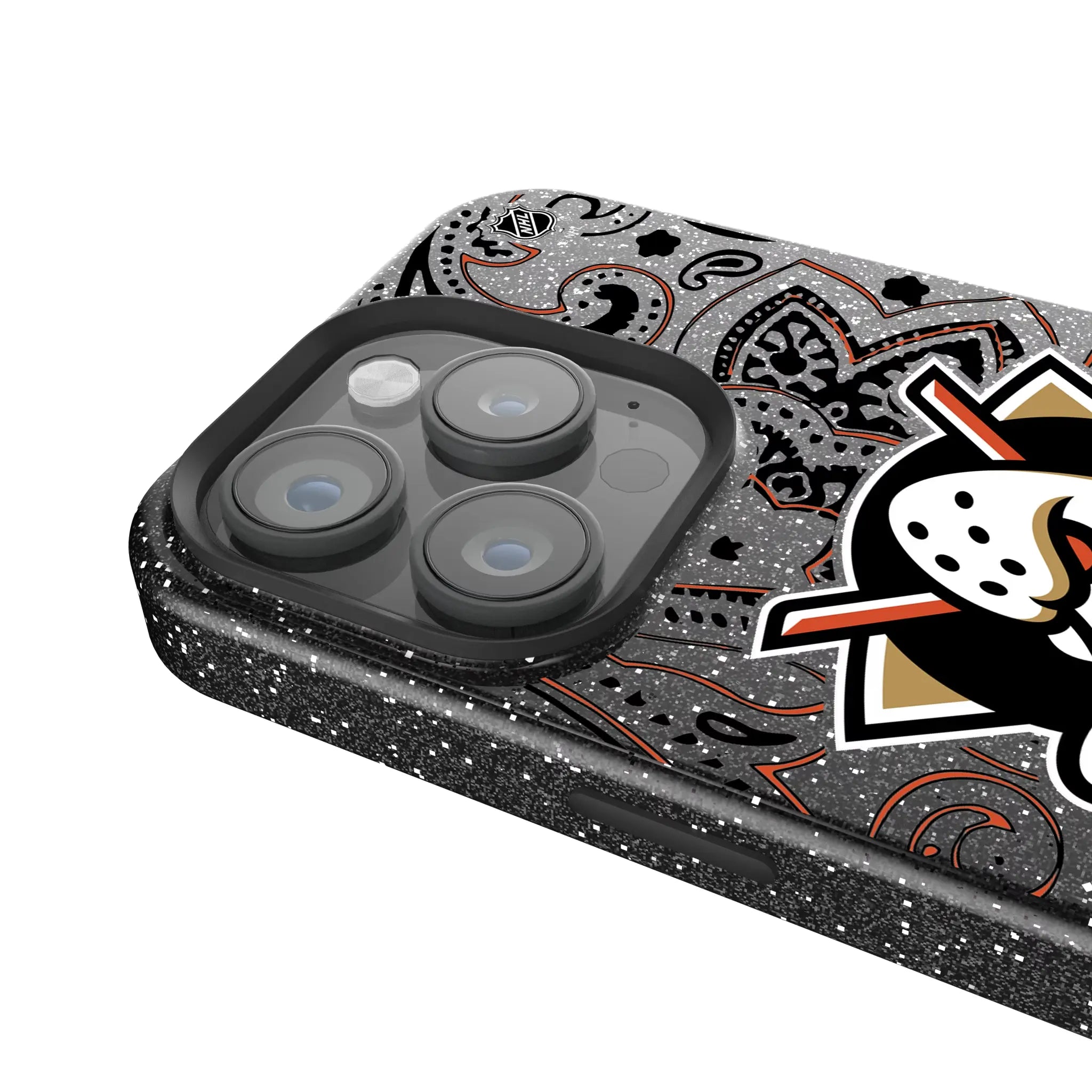 Anaheim Ducks Paisley Bling Phone Case