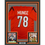 Framed Autographed/Signed Anthony Munoz 35x39 Cincinnati Orange Football Jersey Beckett BAS COA
