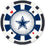 Dallas Cowboys 100-Piece Poker Chip Set