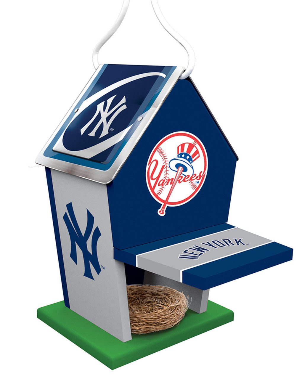 MLB Painted Birdhouse - New York Yankees