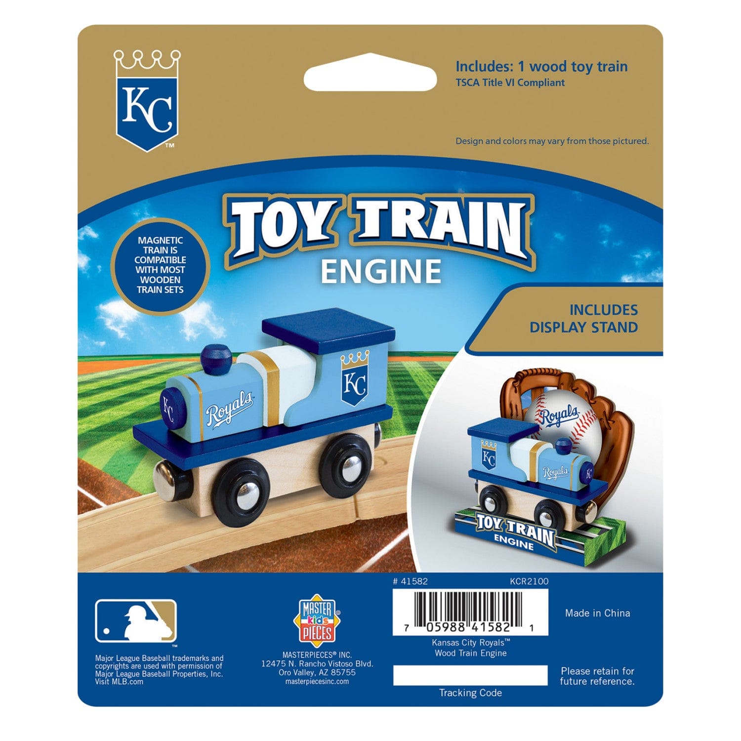 Kansas City Royals Collector's Toy Train Engine - Sports Gifts, Sports Memorabilia, Sports Collectibles, Fan Shop