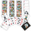 Miami Dolphins Neon Playing Cards - 54 Card Deck