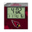 Arizona Cardinals Color Block Wall Clock