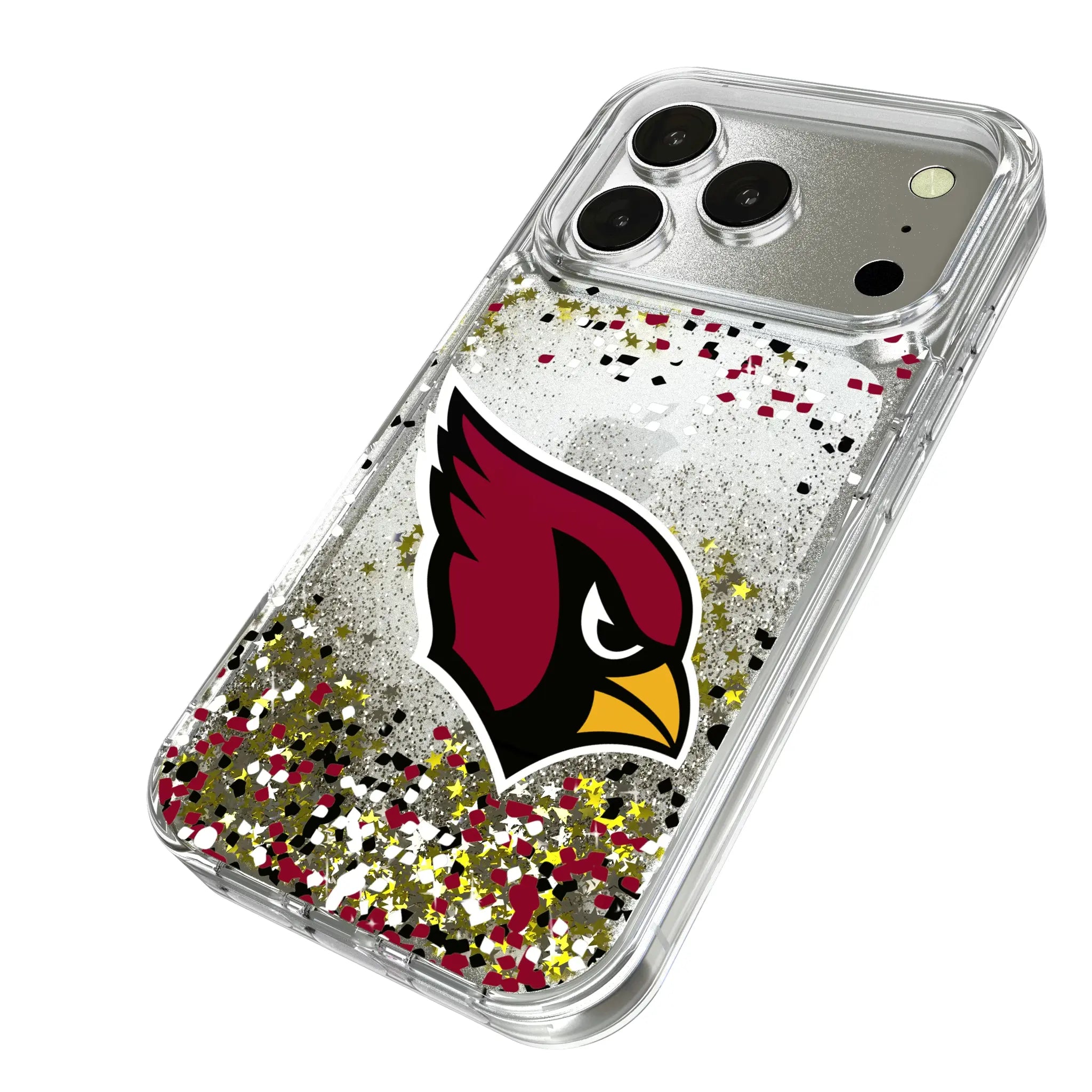 Arizona Cardinals Confetti Glitter Phone Case