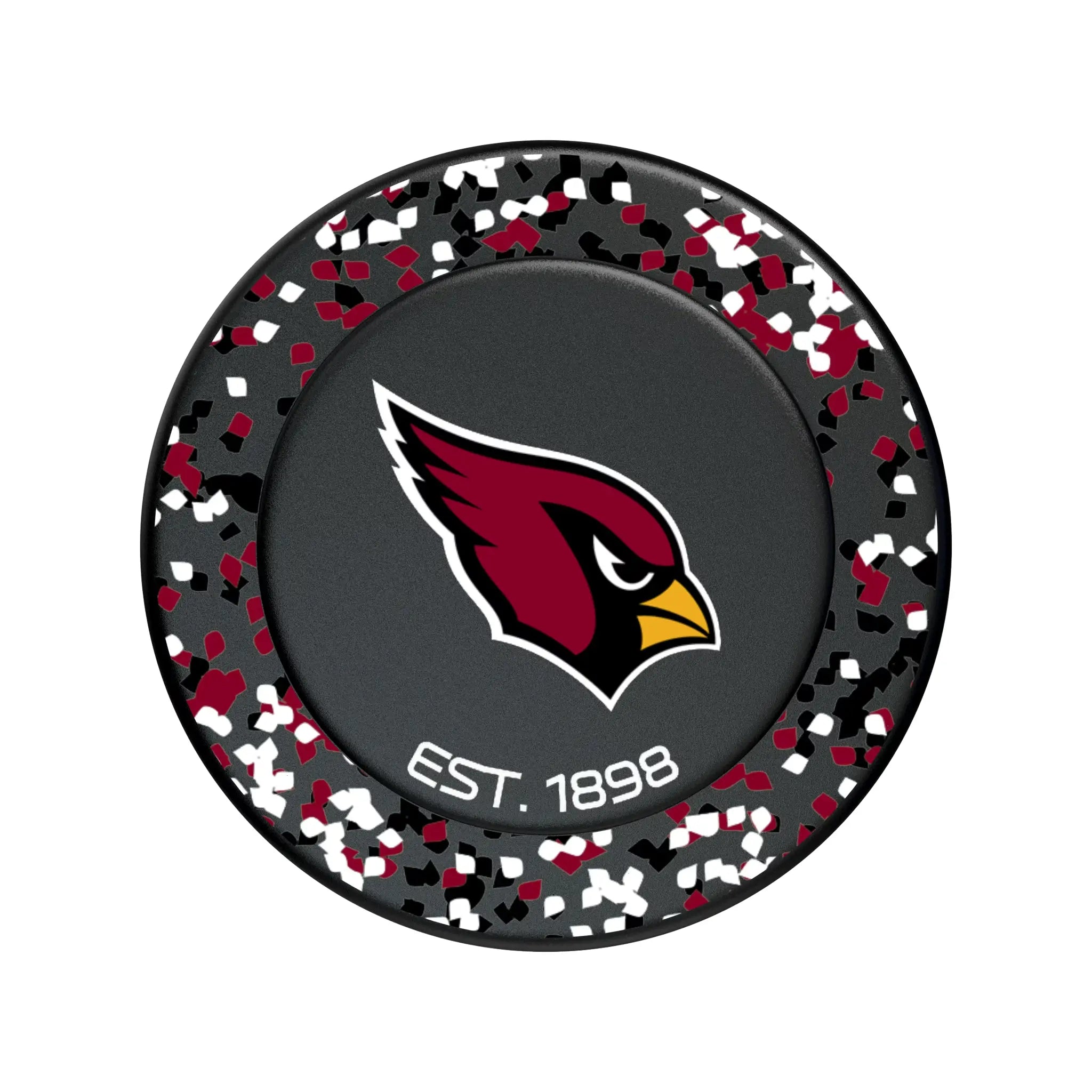 Arizona Cardinals Confetti PopSockets Magnetic Phone Grip and Stand