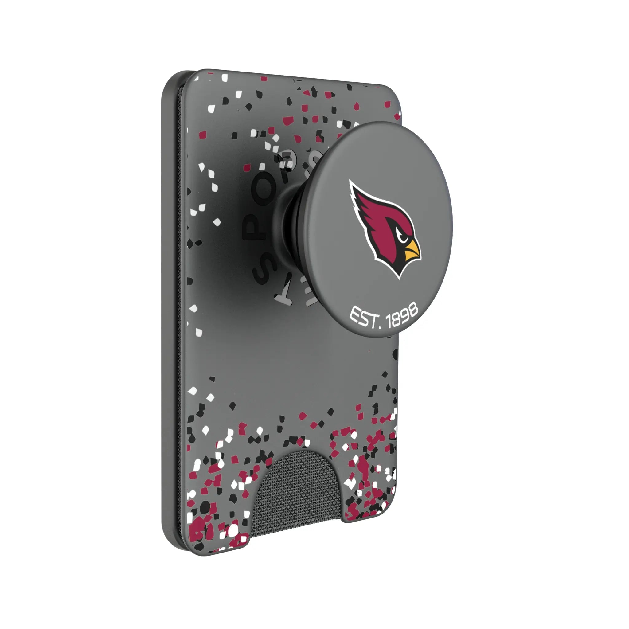 Arizona Cardinals Confetti PopSockets Magnetic Phone Grip and Stand