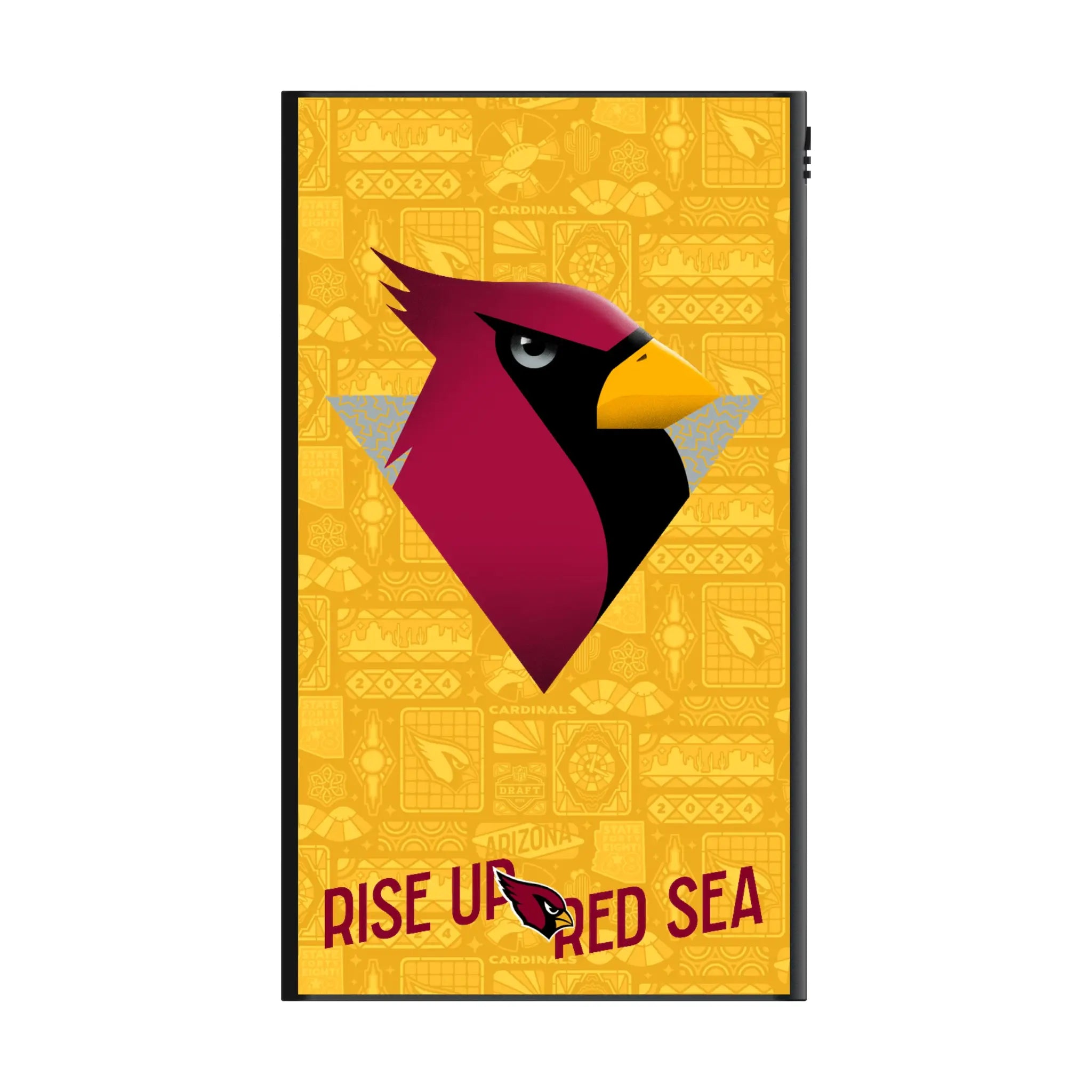 Arizona Cardinals Deco 5000mAh Flat Powerbank