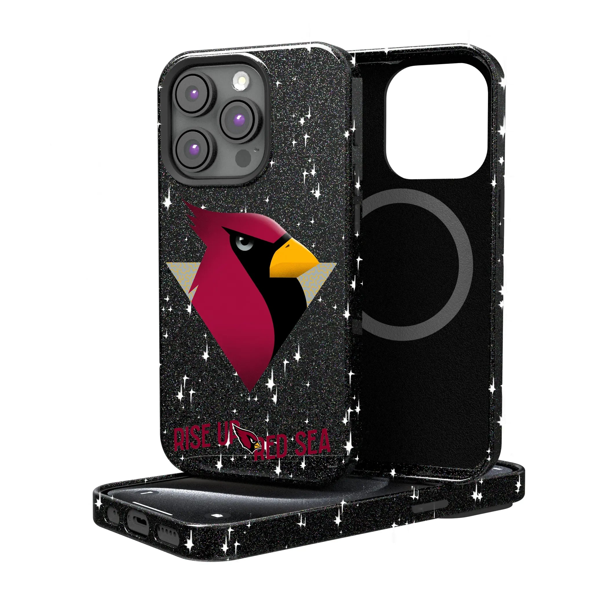Arizona Cardinals 2024 Illustrated Limited Edition Bling Phone Case