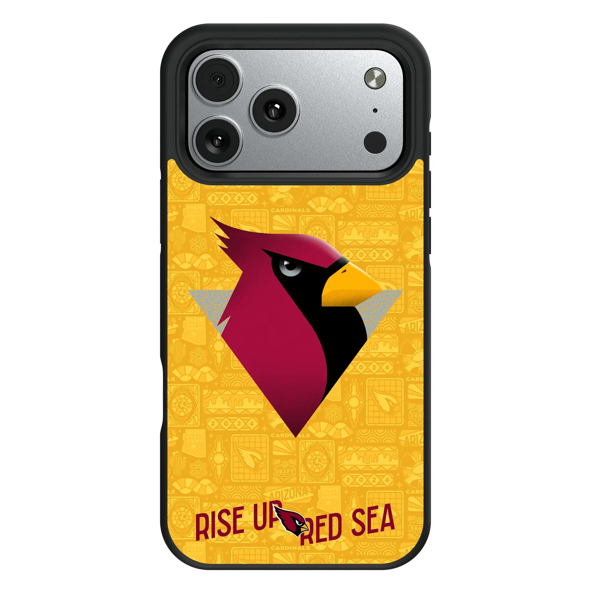 Arizona Cardinals 2024 Illustrated Limited Edition Bump Phone Case