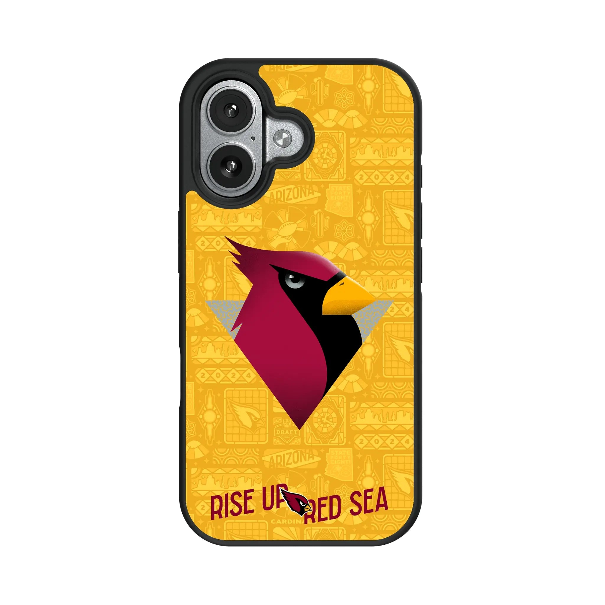 Arizona Cardinals 2024 Illustrated Limited Edition Bump Phone Case