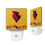 Arizona Cardinals 2024 Illustrated Limited Edition Night Light 2-Pack