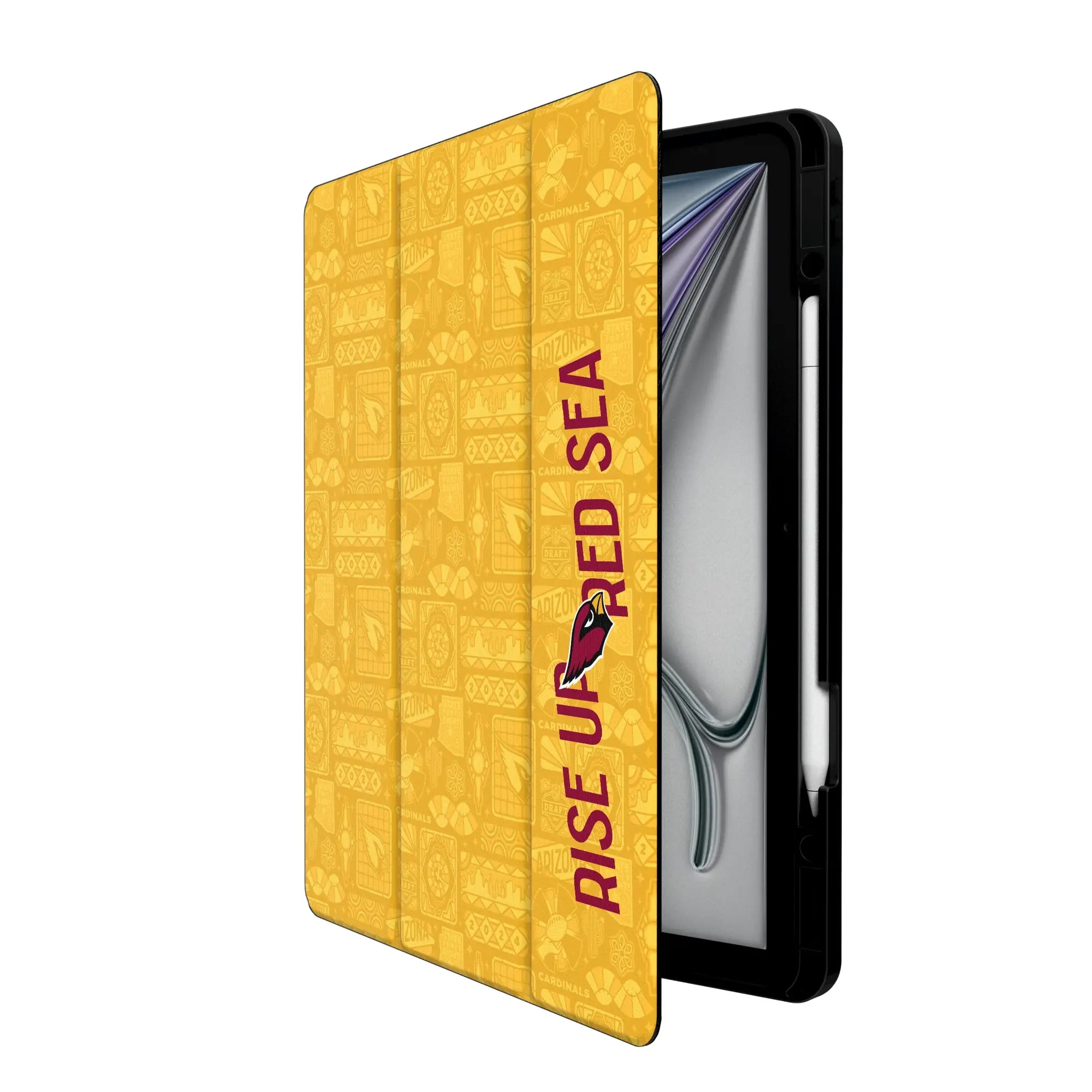 Arizona Cardinals 2024 Illustrated Limited Edition Tablet Case for Apple iPad