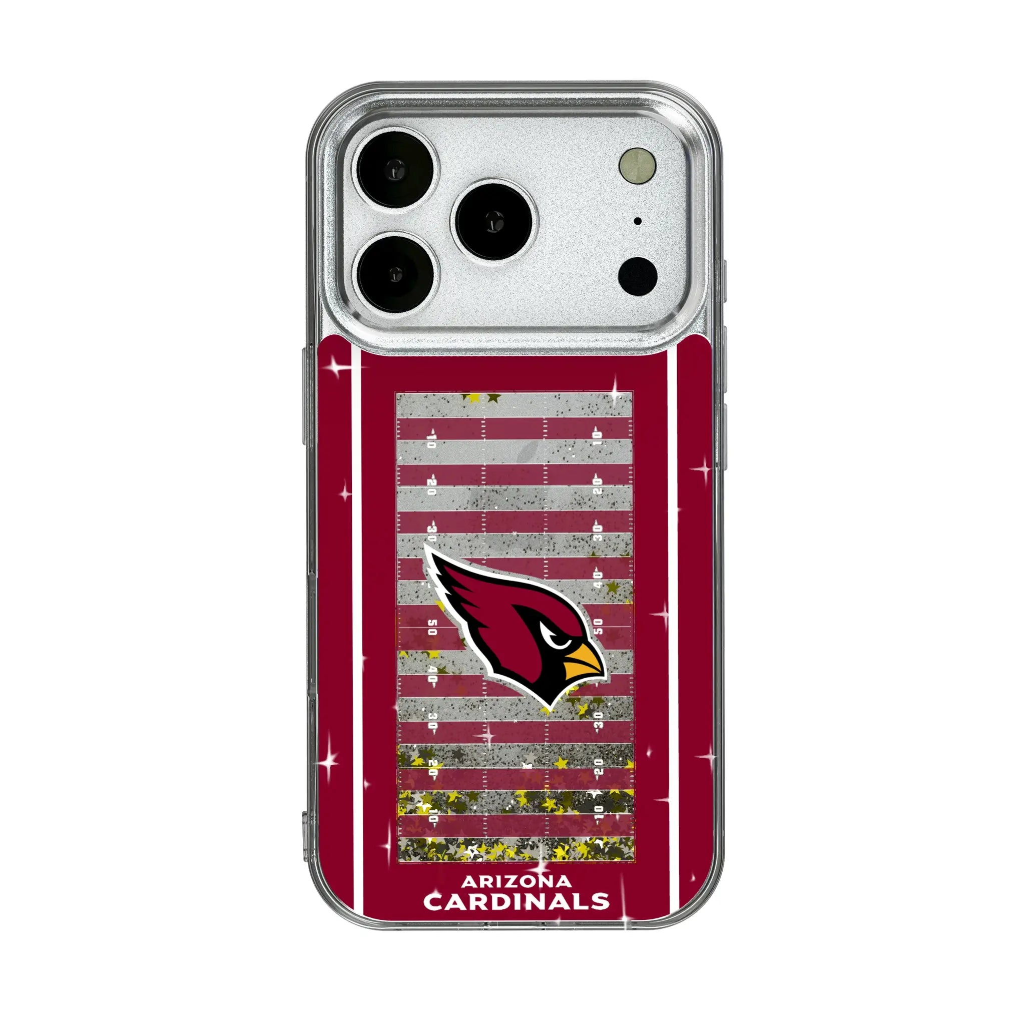 Arizona Cardinals Field Glitter Phone Case