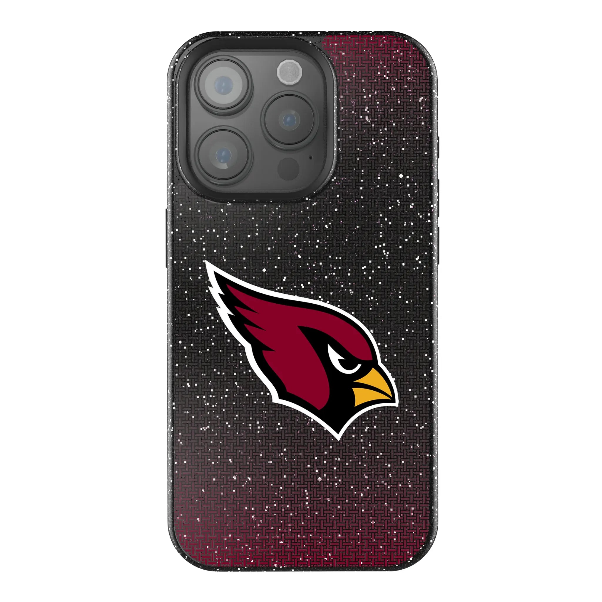 Arizona Cardinals Linen Bling Phone Case for Apple iPhone