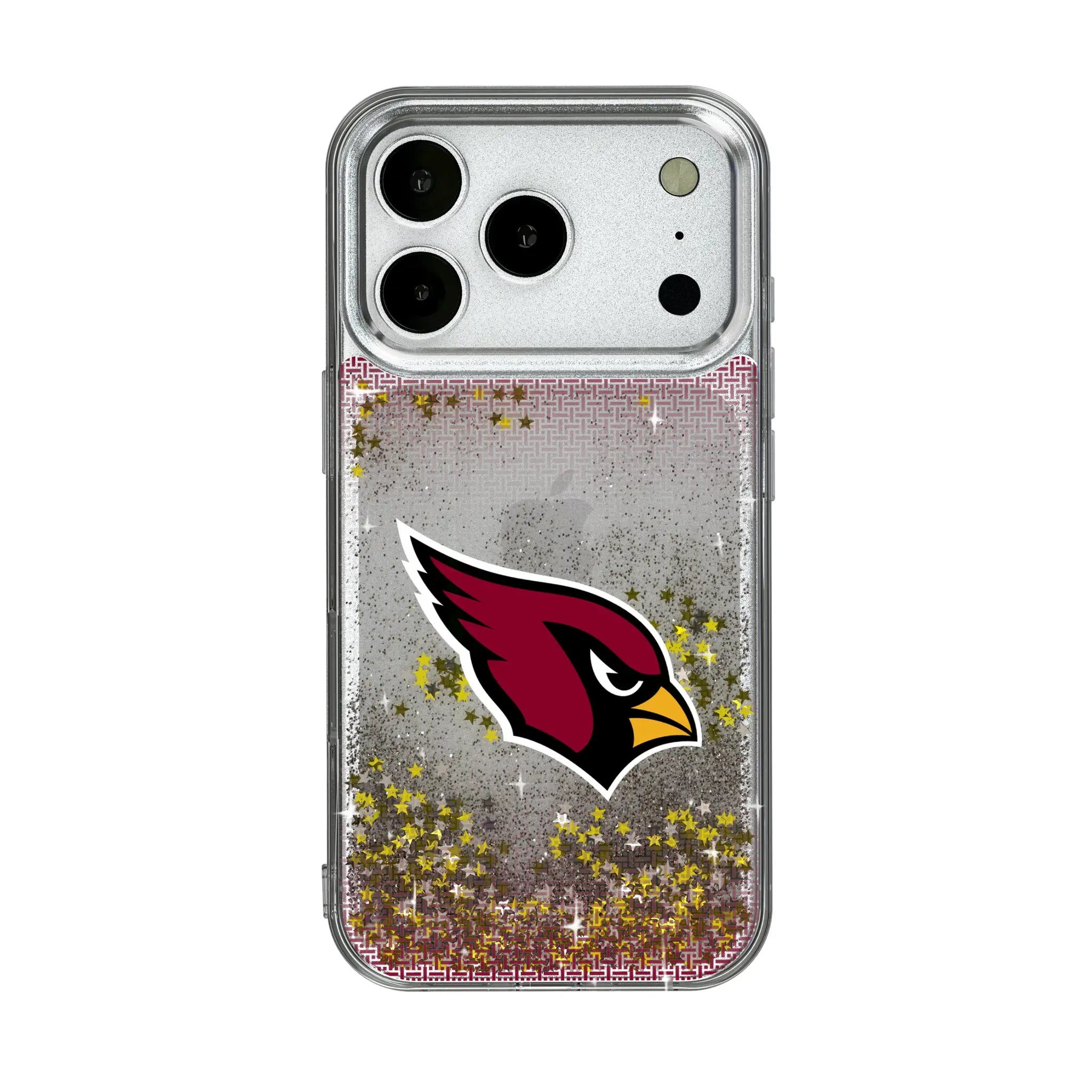 Arizona Cardinals Linen Glitter Phone Case