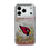 Arizona Cardinals Linen Glitter Phone Case