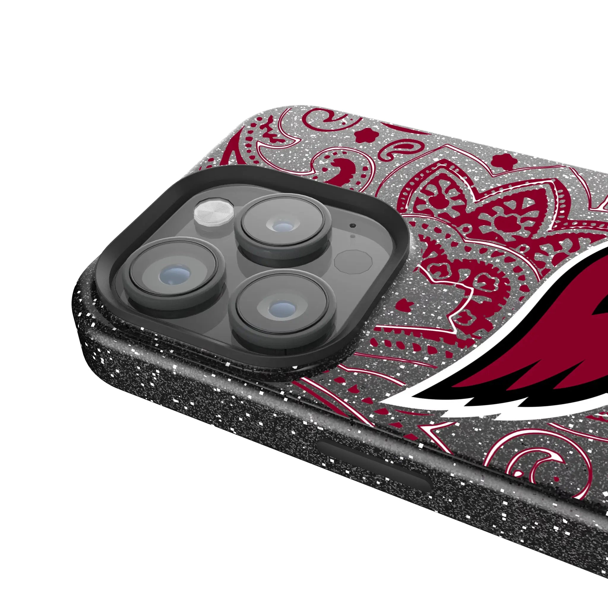 Arizona Cardinals Paisley Bling Phone Case