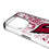 Arizona Cardinals Paisley Clear Phone Case for Apple iPhone