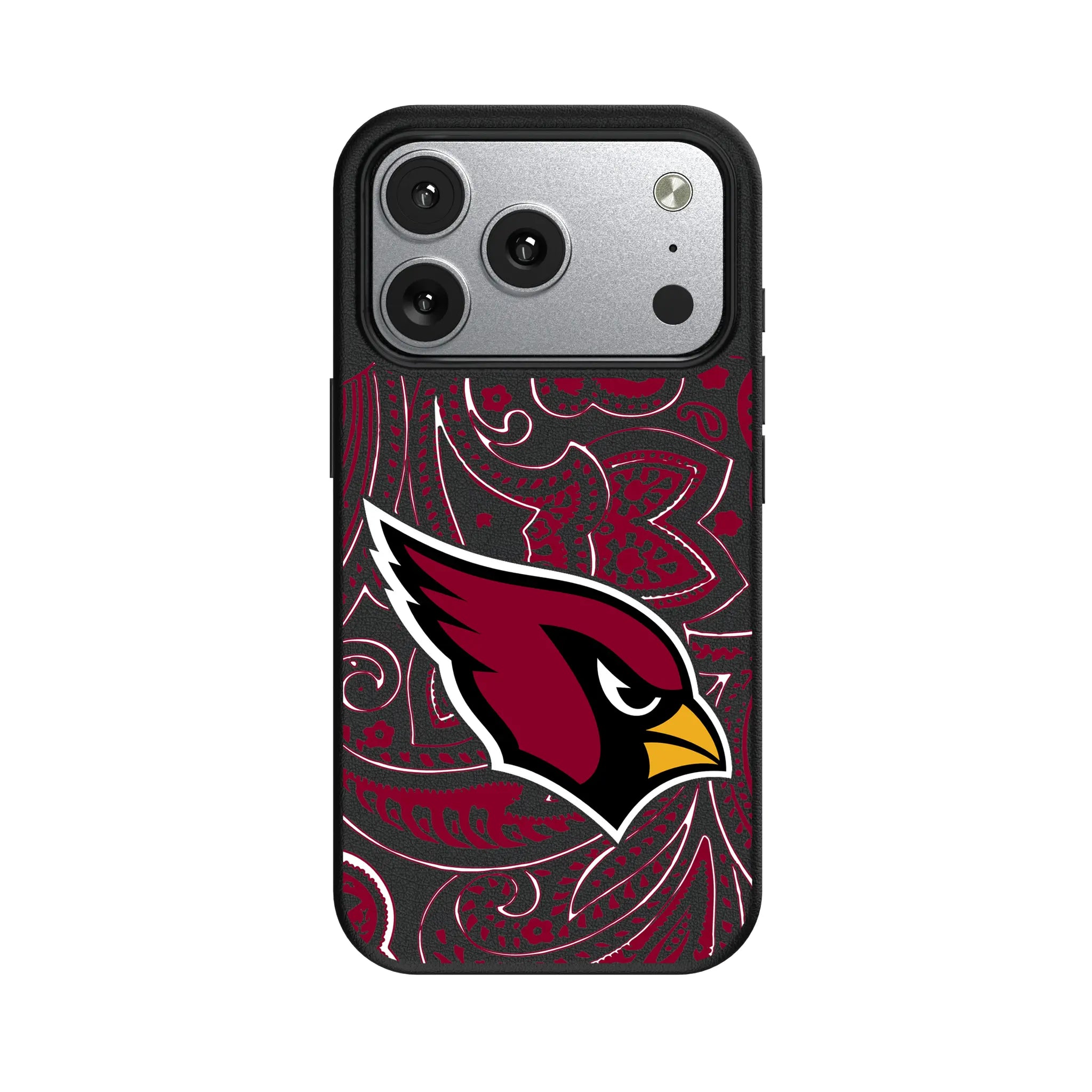 Arizona Cardinals Paisley MagSafe Compatible Phone Case for Apple iPhone