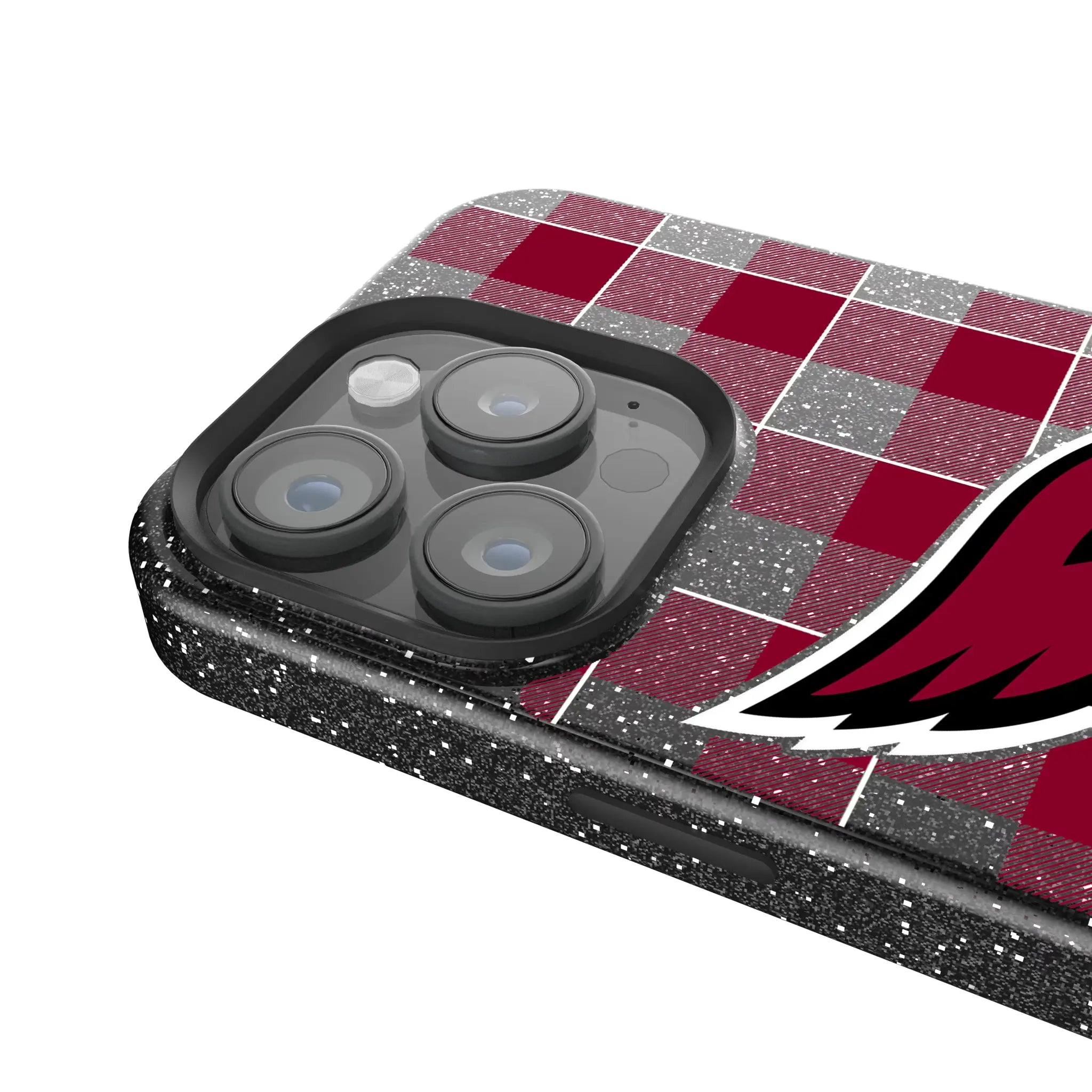 Arizona Cardinals Plaid Bling Phone Case