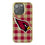 Arizona Cardinals Plaid Bling Phone Case