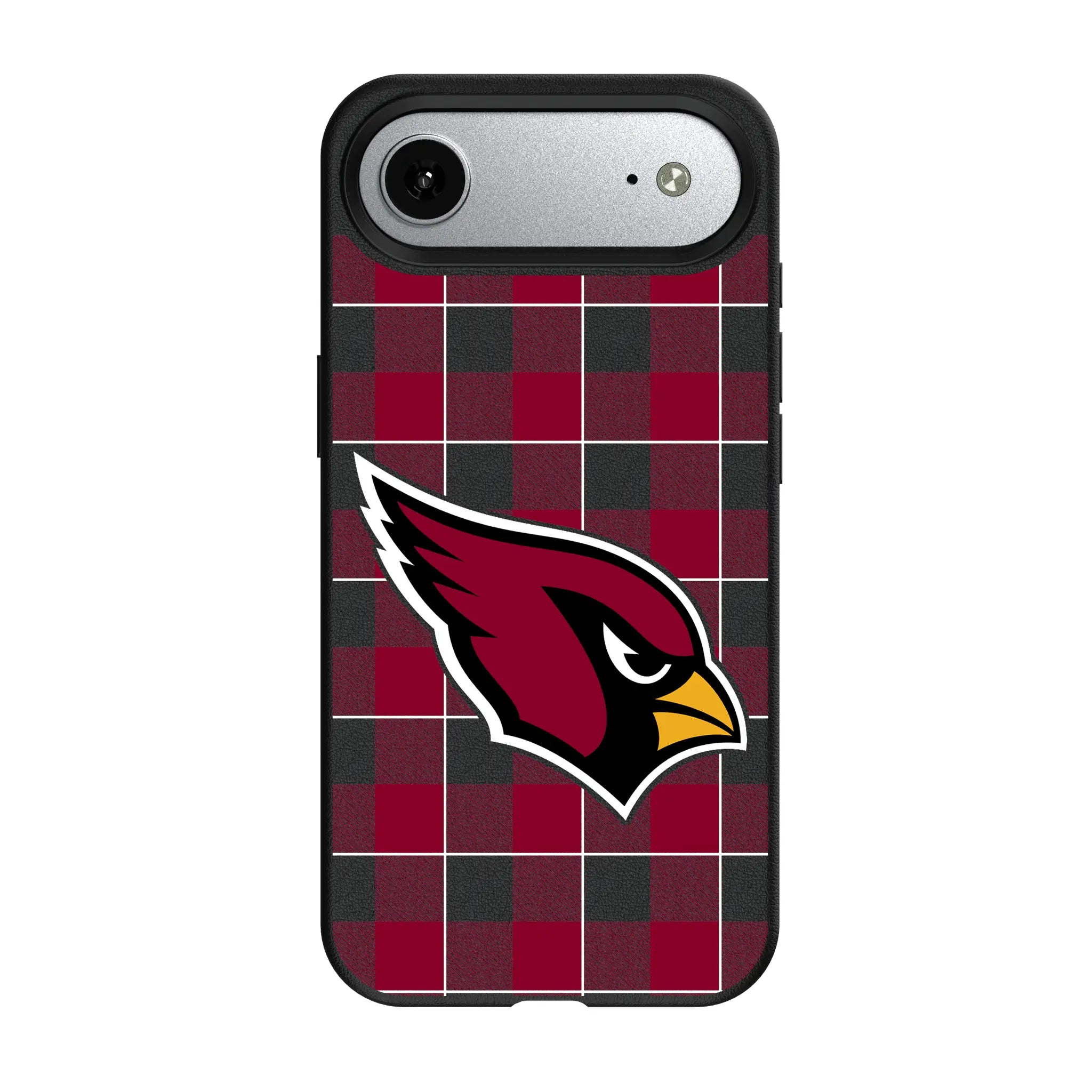 Arizona Cardinals Plaid MagSafe Compatible Phone Case for Apple iPhone