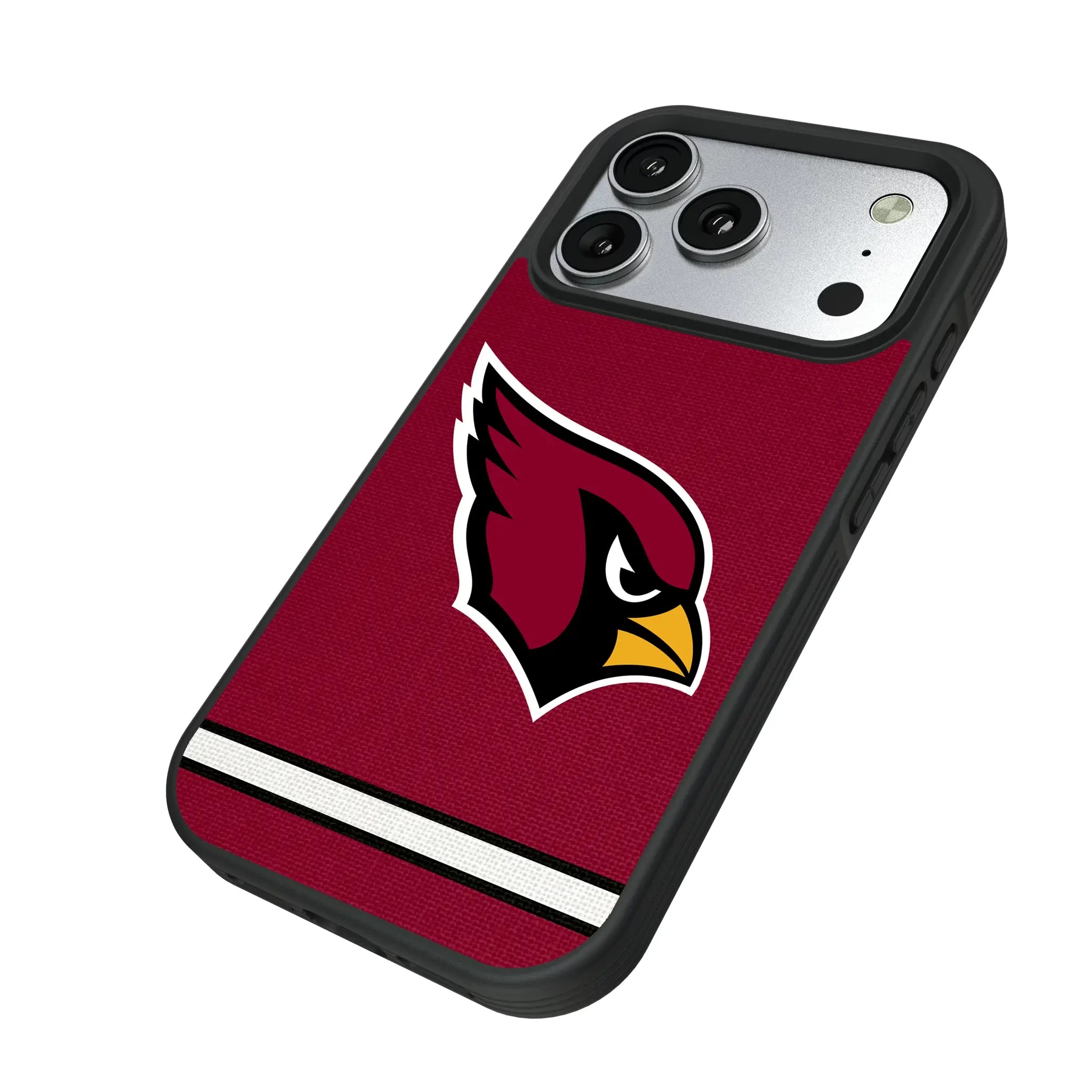 Arizona Cardinals Stripe Bump Phone Case