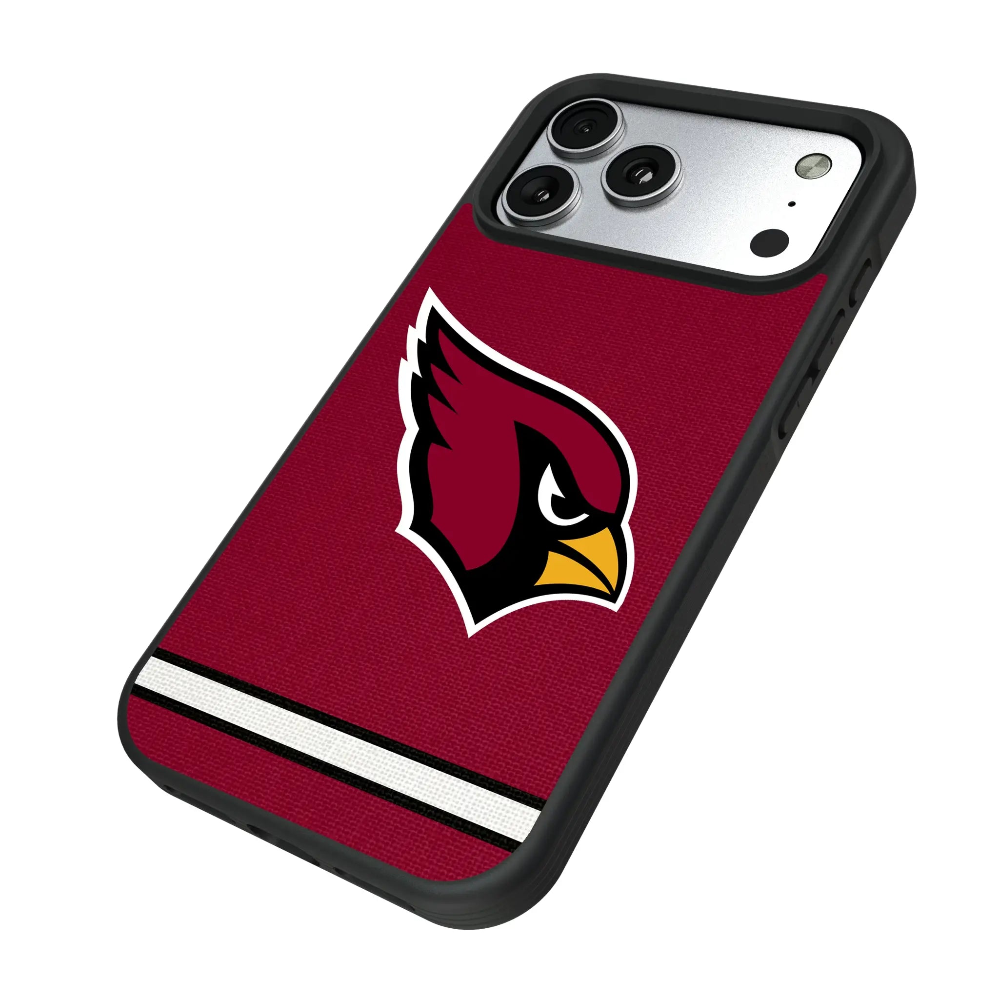Arizona Cardinals Stripe Bump Phone Case