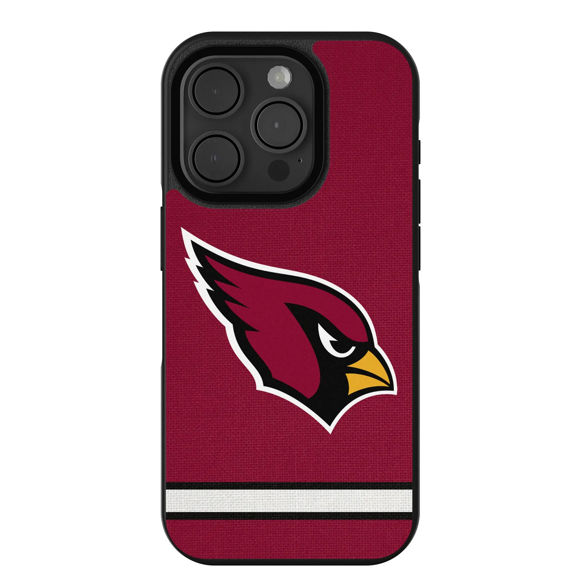 Arizona Cardinals Stripe Bump Phone Case