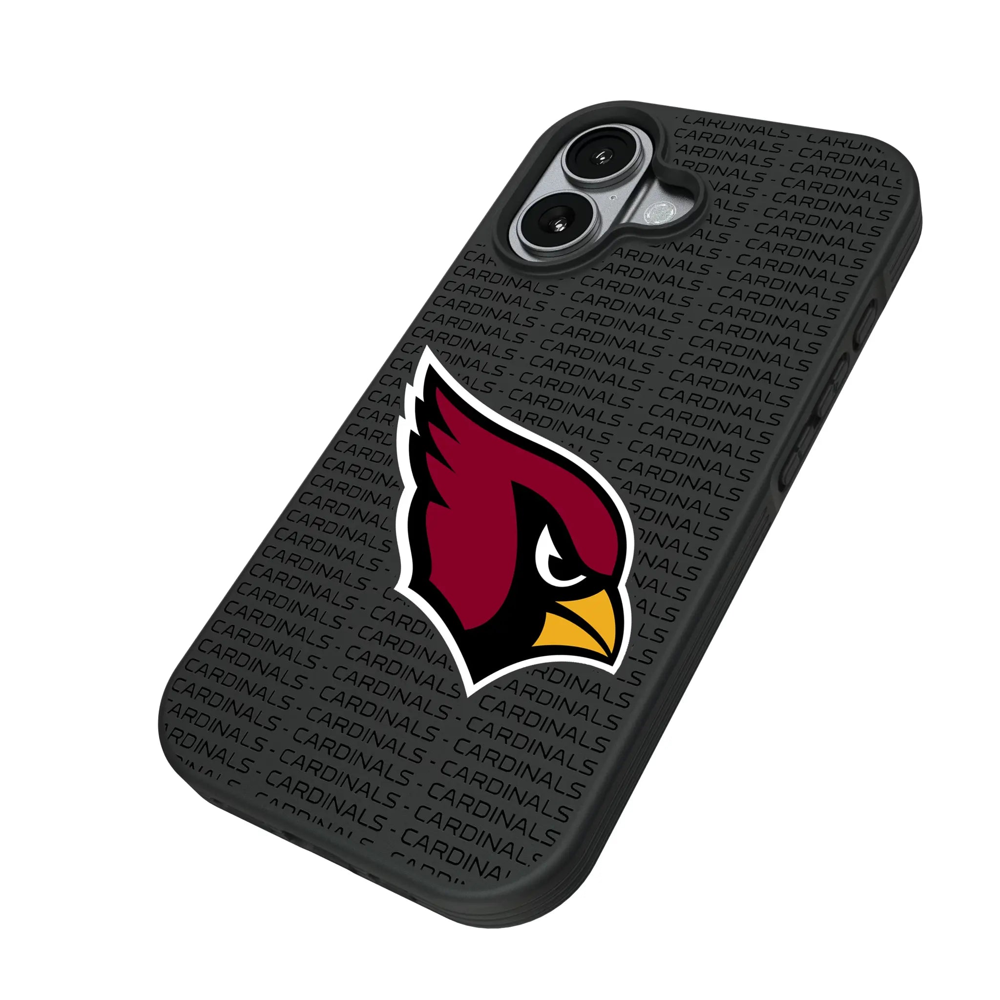 Arizona Cardinals Text Backdrop Bump Phone Case