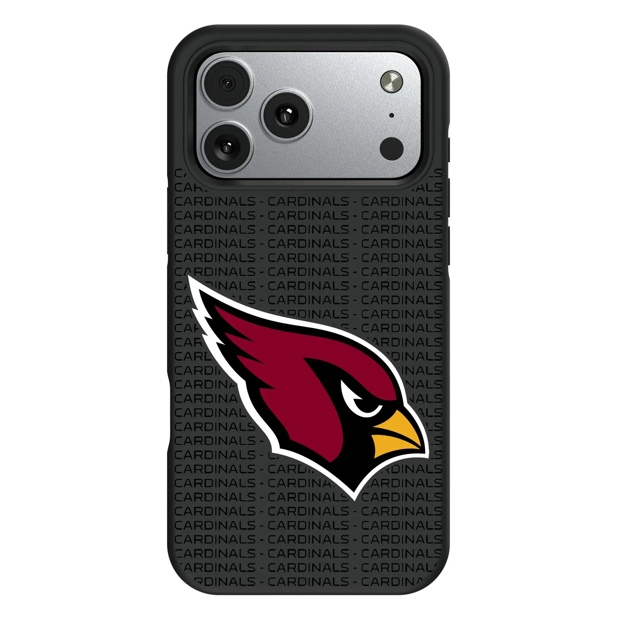 Arizona Cardinals Text Backdrop Bump Phone Case