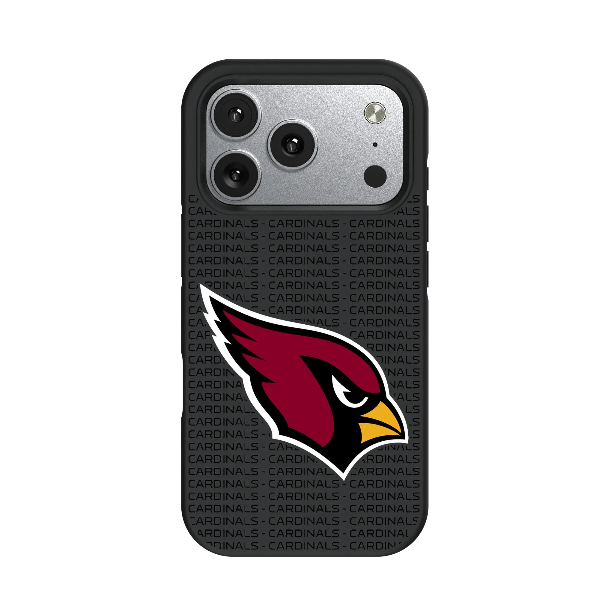 Arizona Cardinals Text Backdrop Bump Phone Case