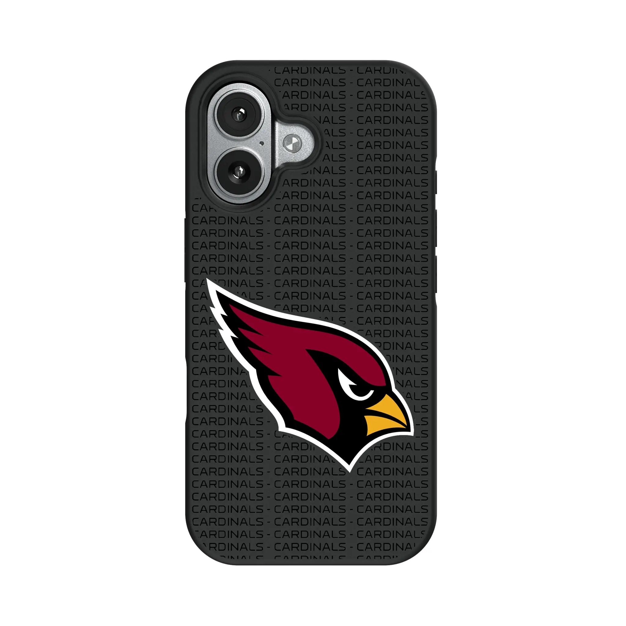 Arizona Cardinals Text Backdrop Bump Phone Case