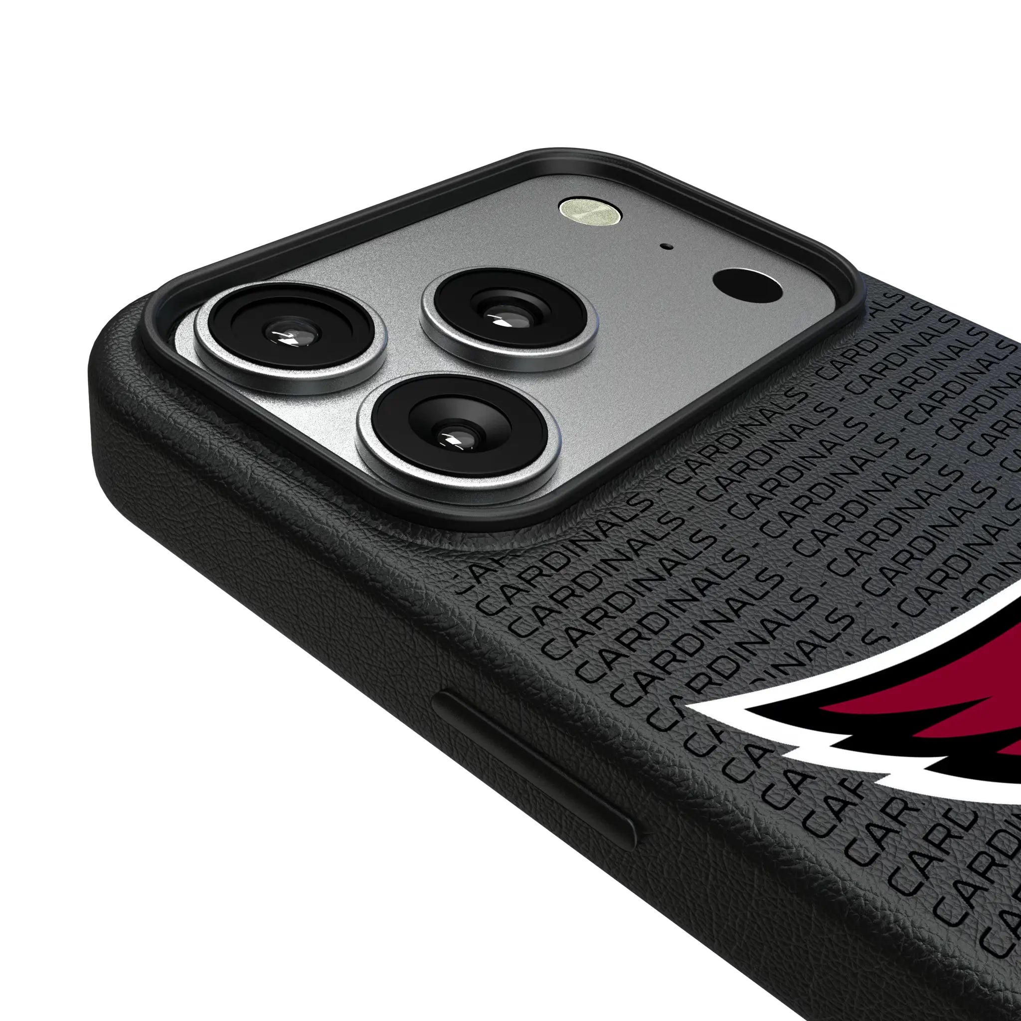 Arizona Cardinals Text Backdrop MagSafe Compatible Phone Case for Apple iPhone