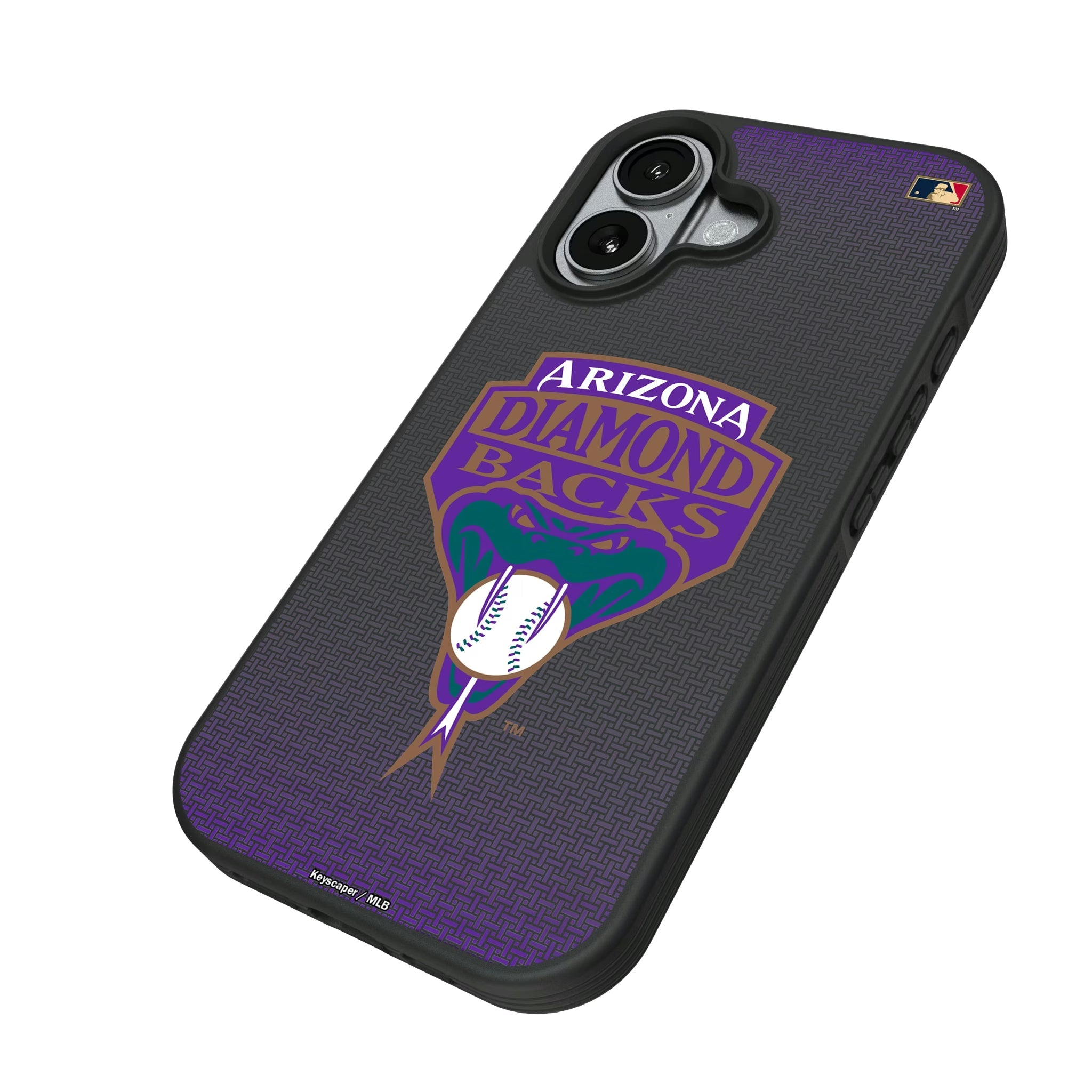 Arizona Diamondbacks 1999-2006 - Cooperstown Collection Linen Bump Phone Case - Sports Gifts, Sports Memorabilia, Sports Collectibles, Fan Shop