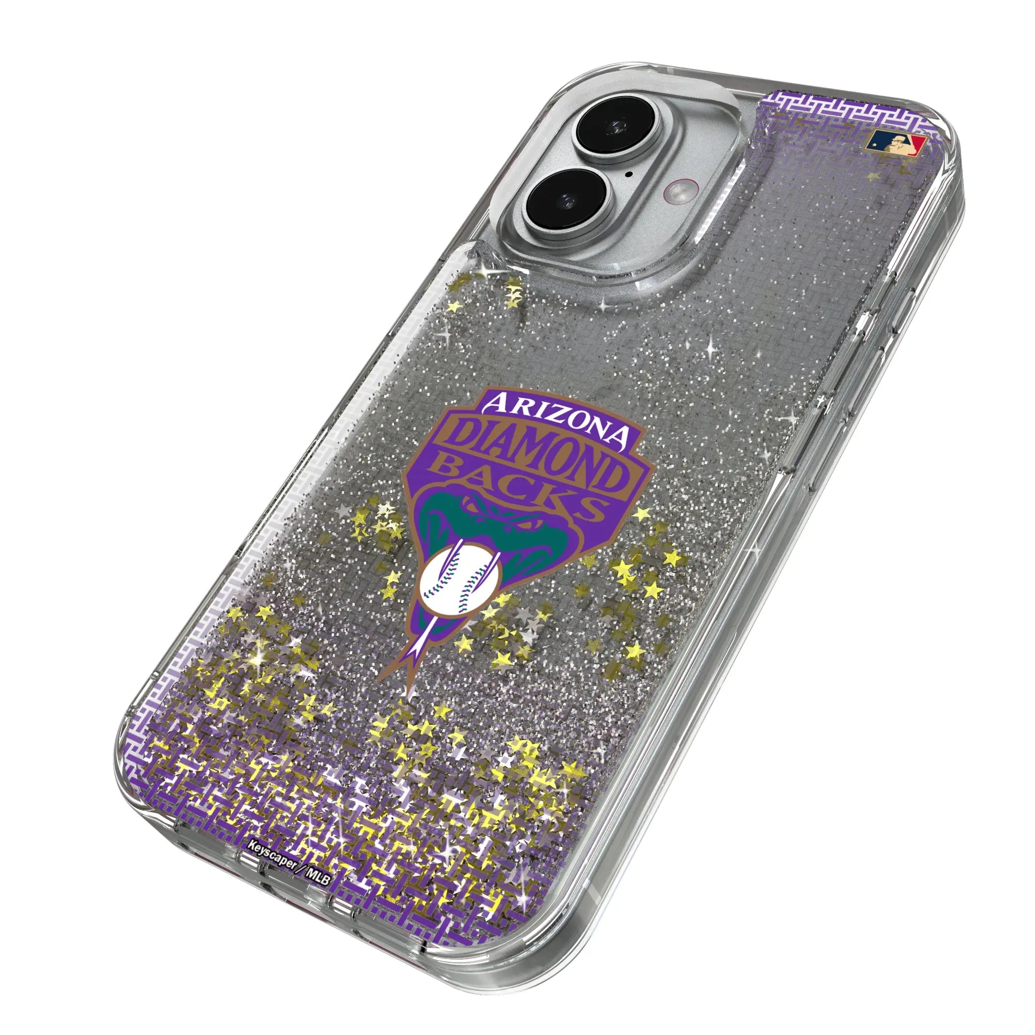 Arizona Diamondbacks 1999-2006 - Cooperstown Collection Linen Glitter Phone Case