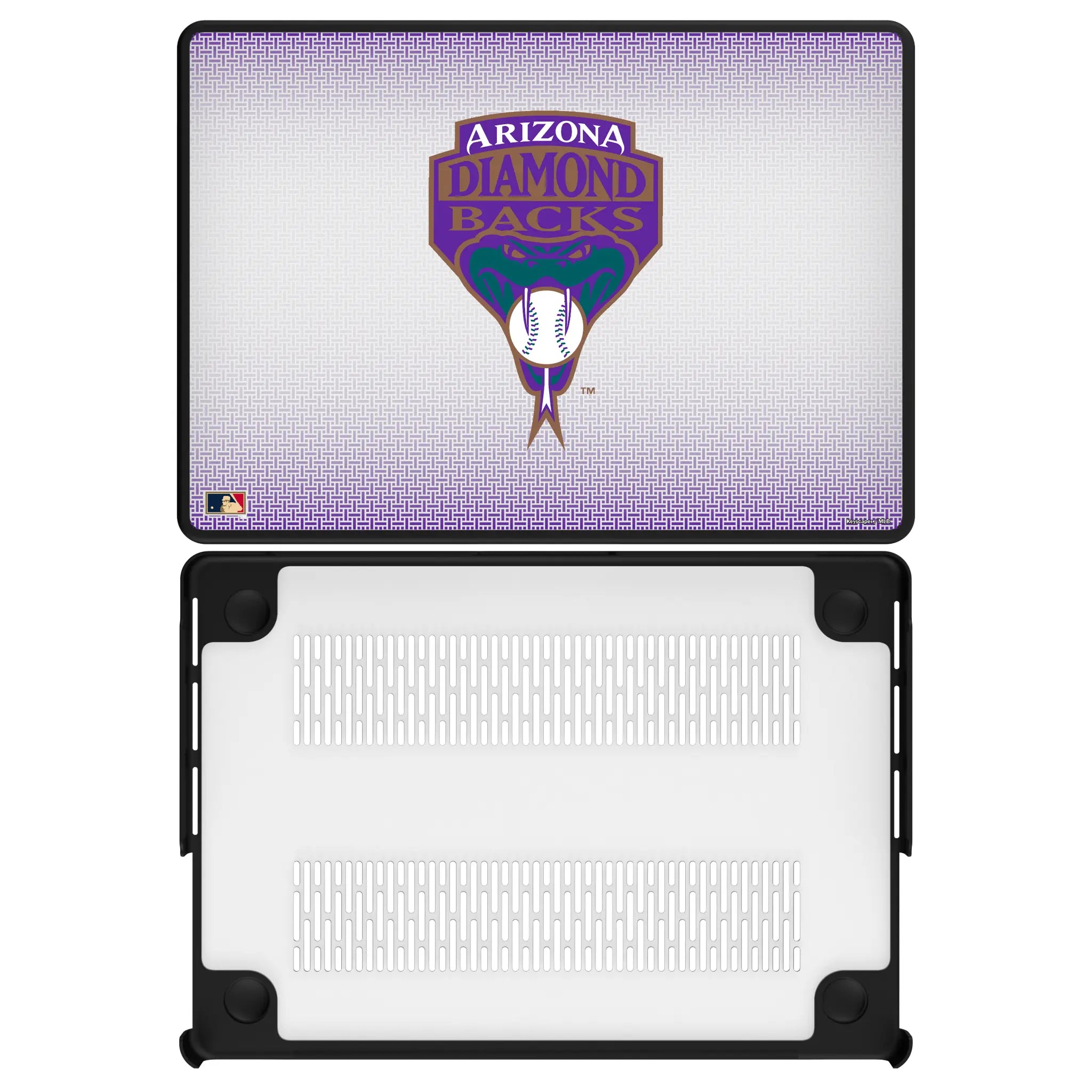 Arizona Diamondbacks 1999-2006 - Cooperstown Collection Linen Laptop Case for Apple MacBook