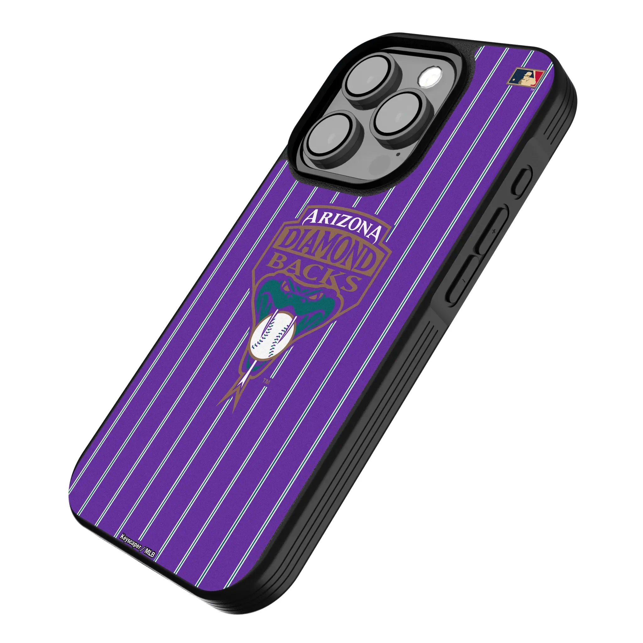 Arizona Diamondbacks 1999-2006 - Cooperstown Collection Pinstripe Bump Phone Case