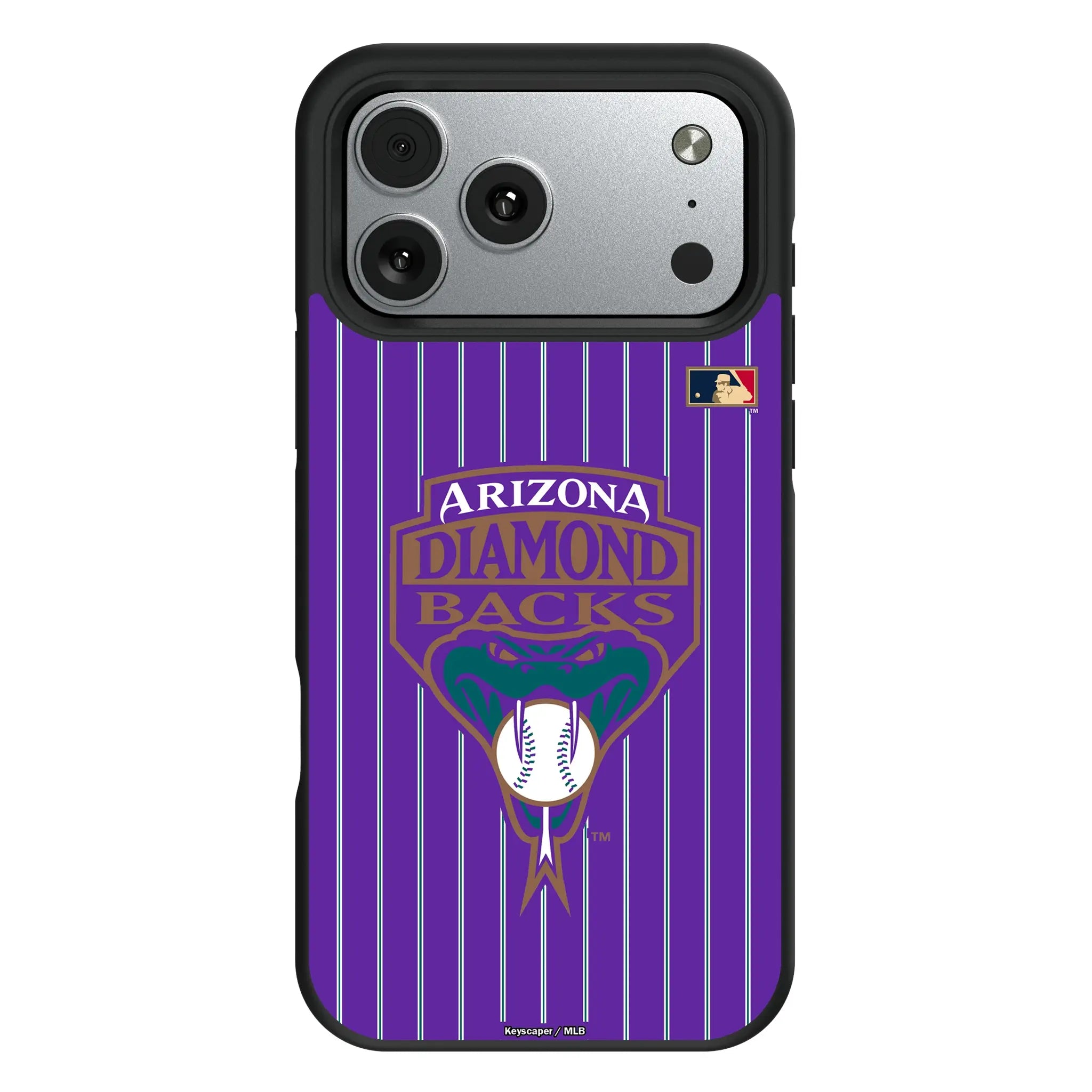 Arizona Diamondbacks 1999-2006 - Cooperstown Collection Pinstripe Bump Phone Case