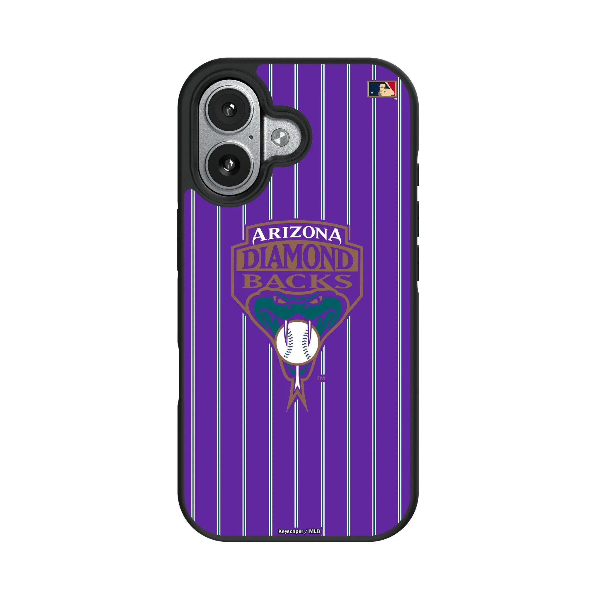 Arizona Diamondbacks 1999-2006 - Cooperstown Collection Pinstripe Bump Phone Case