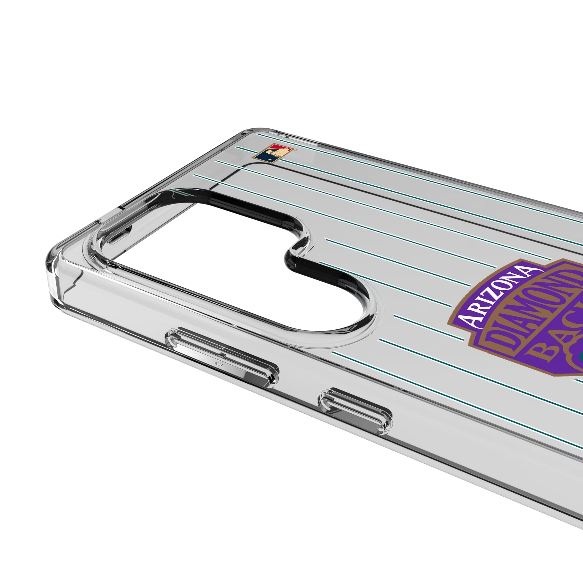 Arizona Diamondbacks 1999-2006 - Cooperstown Collection Pinstripe Clear Phone Case for Samsung Galaxy