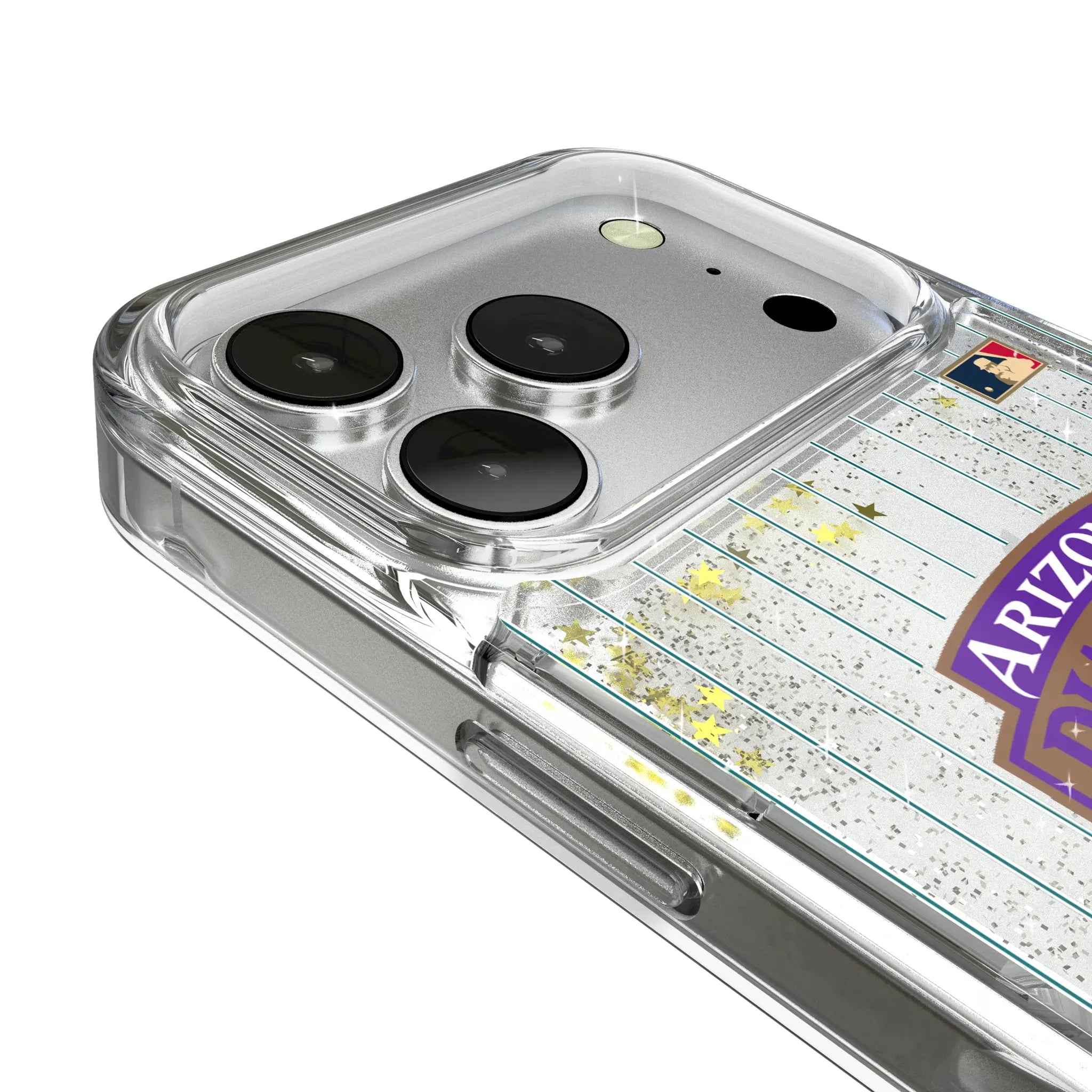 Arizona Diamondbacks 1999-2006 - Cooperstown Collection Pinstripe Glitter Phone Case