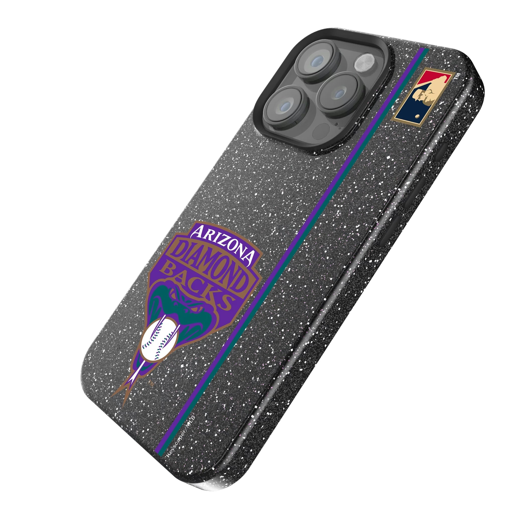Arizona Diamondbacks 1999-2006 - Cooperstown Collection Sidebar Bling Phone Case - Sports Gifts, Sports Memorabilia, Sports Collectibles, Fan Shop