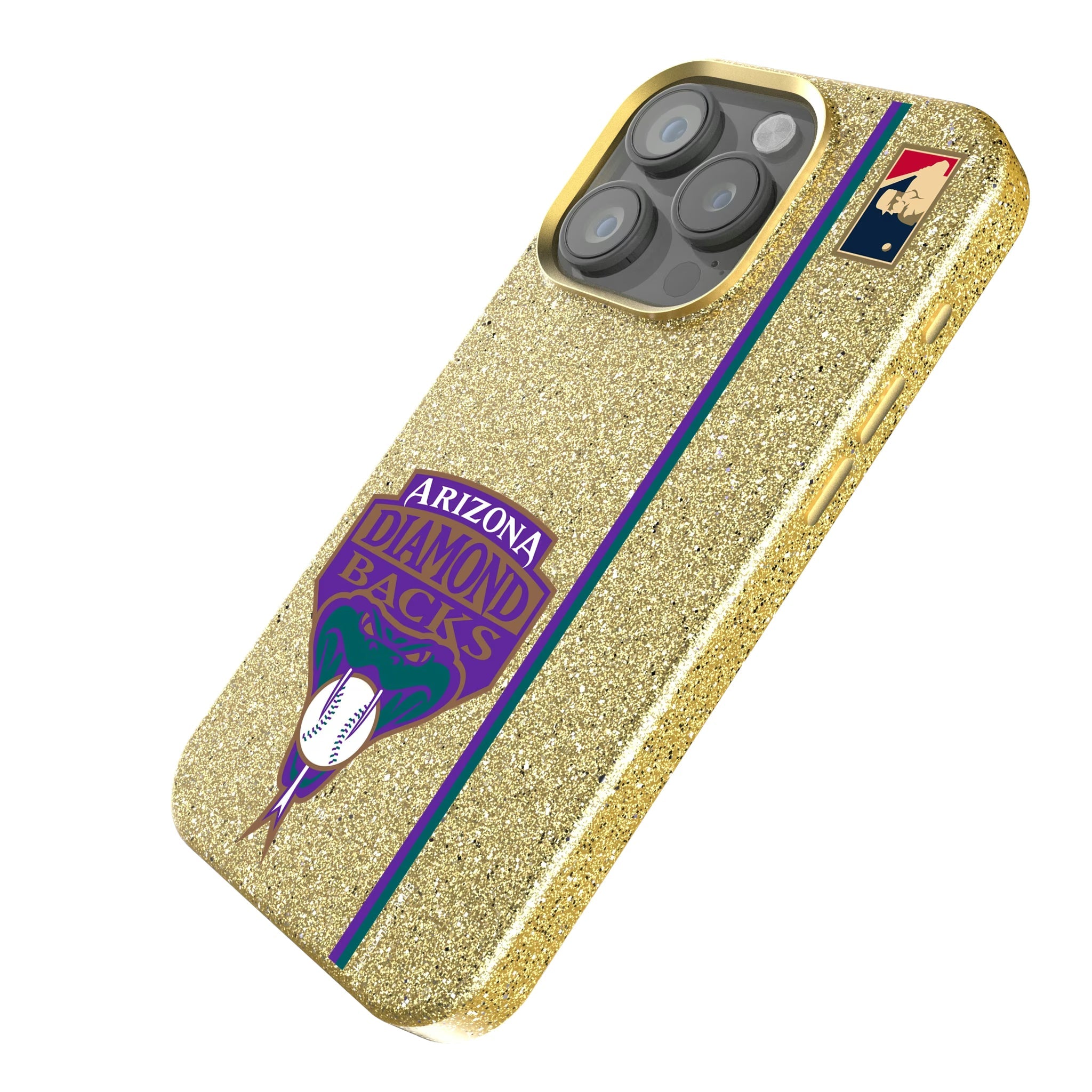 Arizona Diamondbacks 1999-2006 - Cooperstown Collection Sidebar Bling Phone Case - Sports Gifts, Sports Memorabilia, Sports Collectibles, Fan Shop