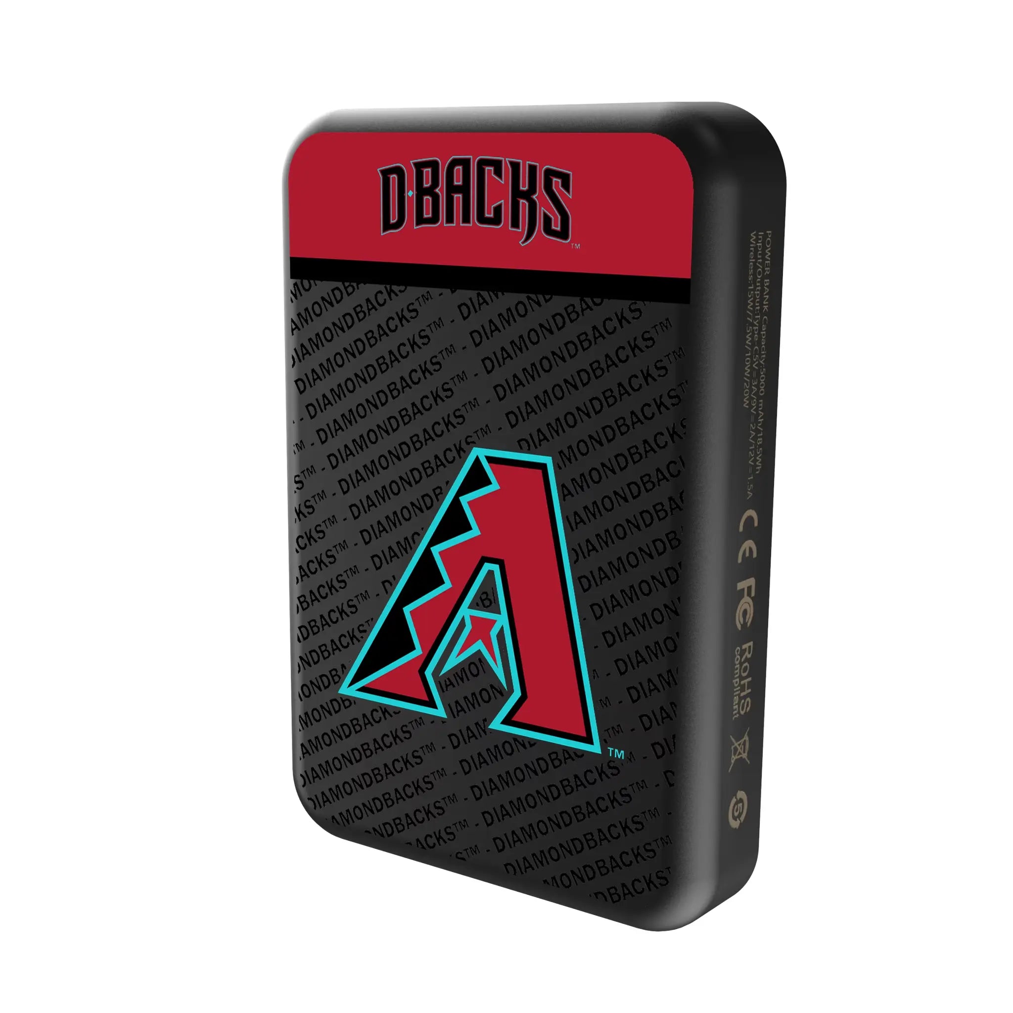 Arizona Diamondbacks Endzone Plus Wireless Mag Power Bank