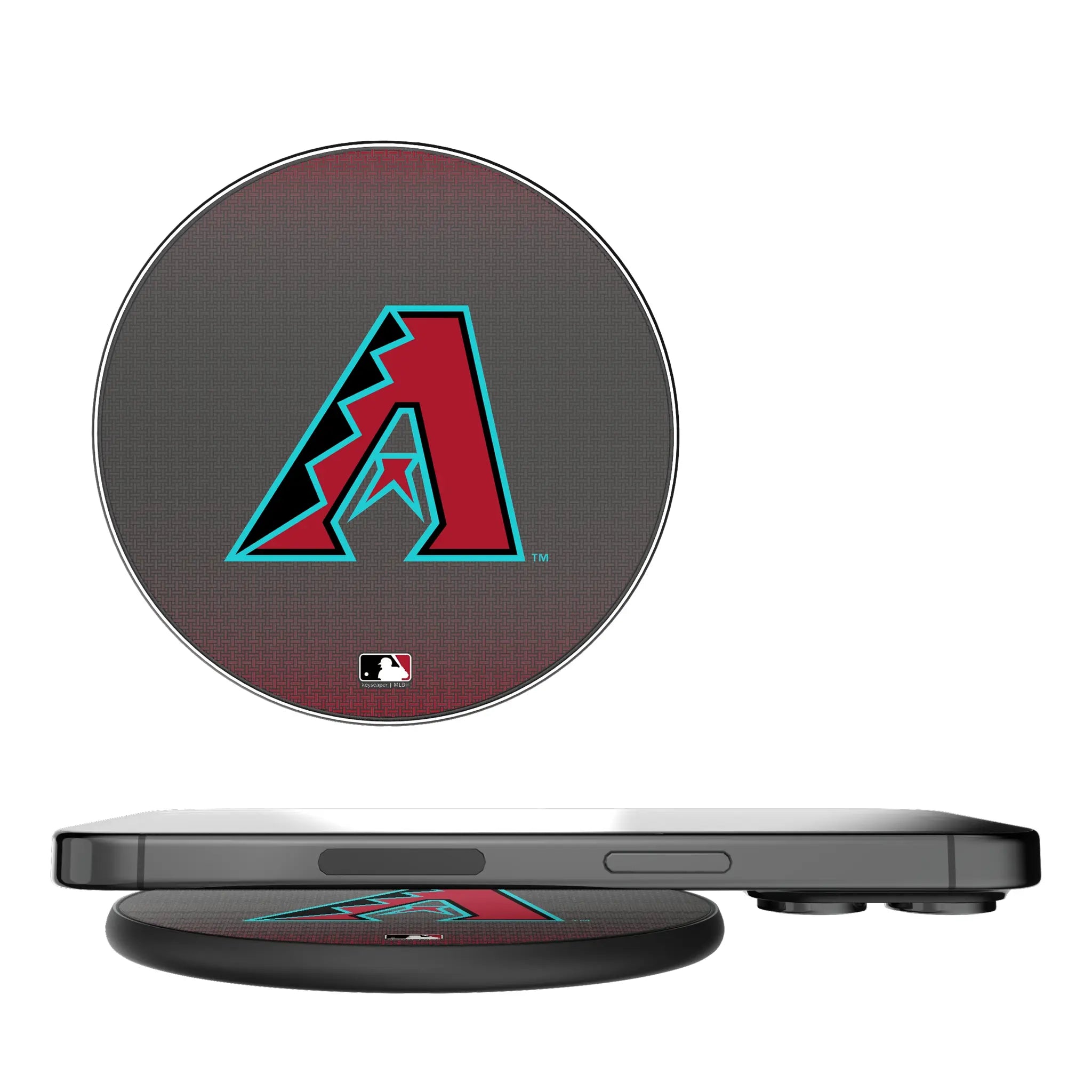 Arizona Diamondbacks Linen 15-Watt Wireless Charger